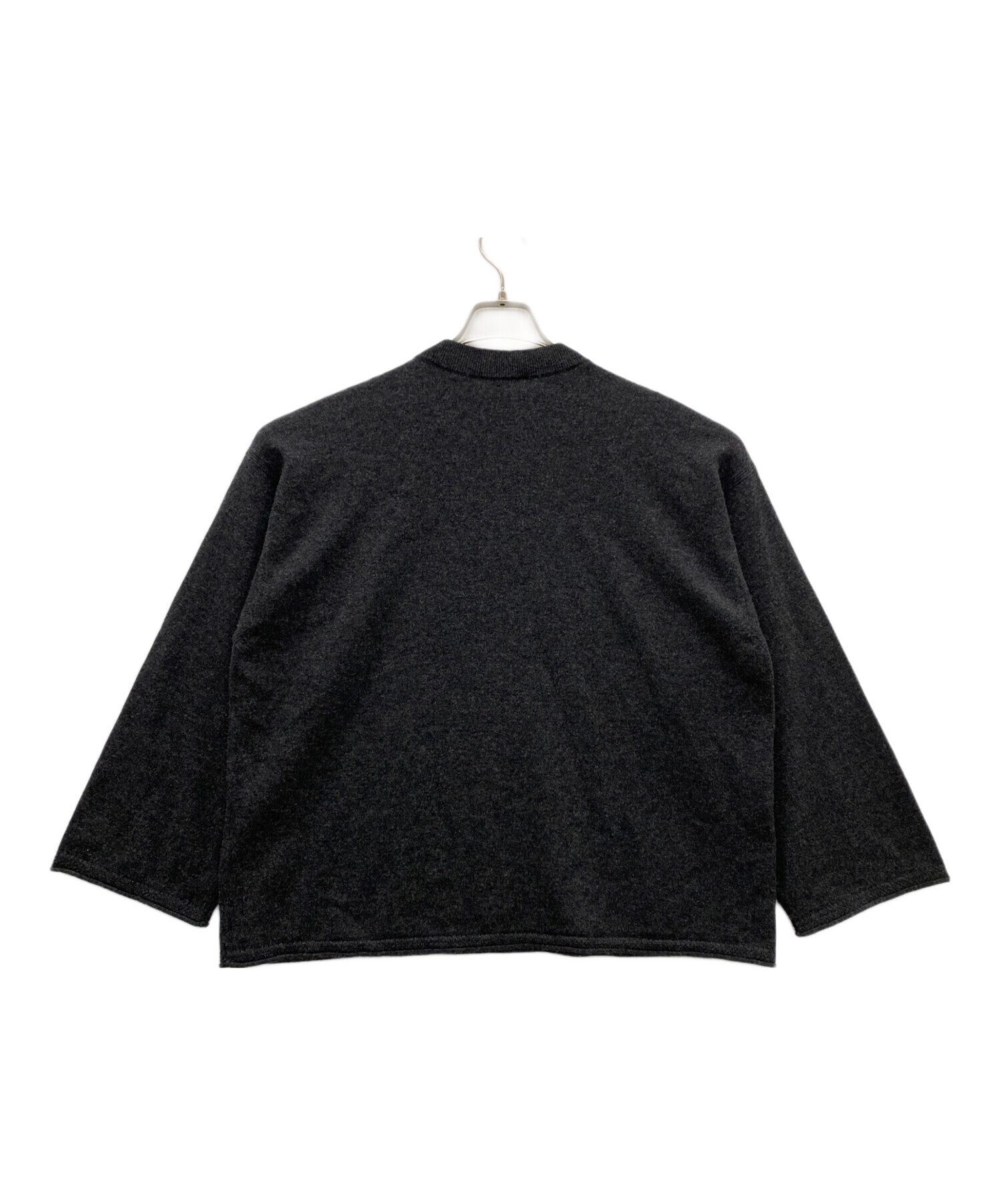 中古・古着通販】HERMES (エルメス) カシミヤニット グレー サイズ:34