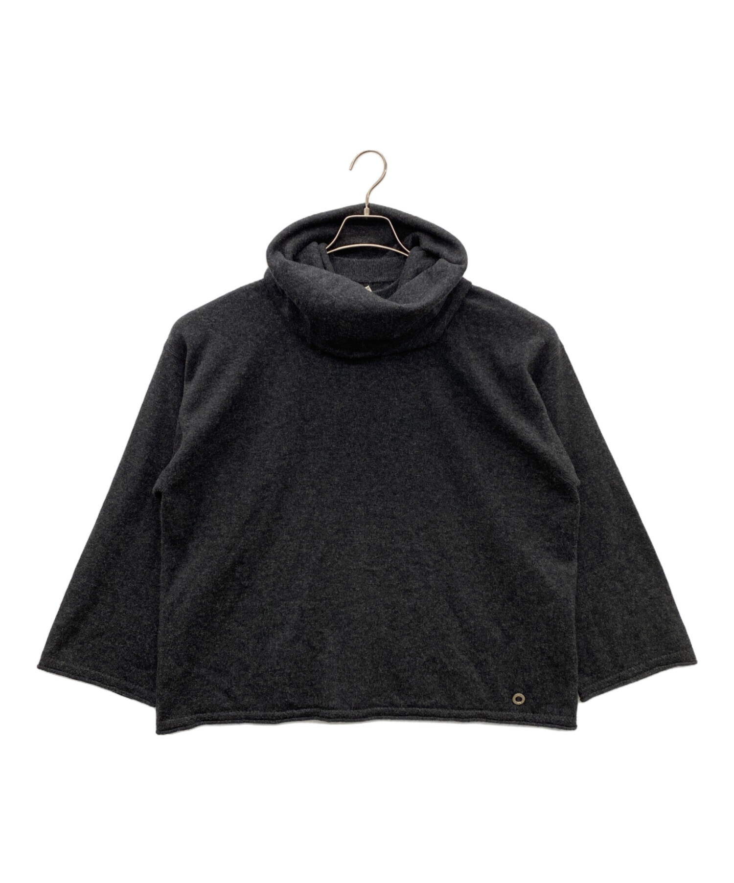 中古・古着通販】HERMES (エルメス) カシミヤニット グレー サイズ:34