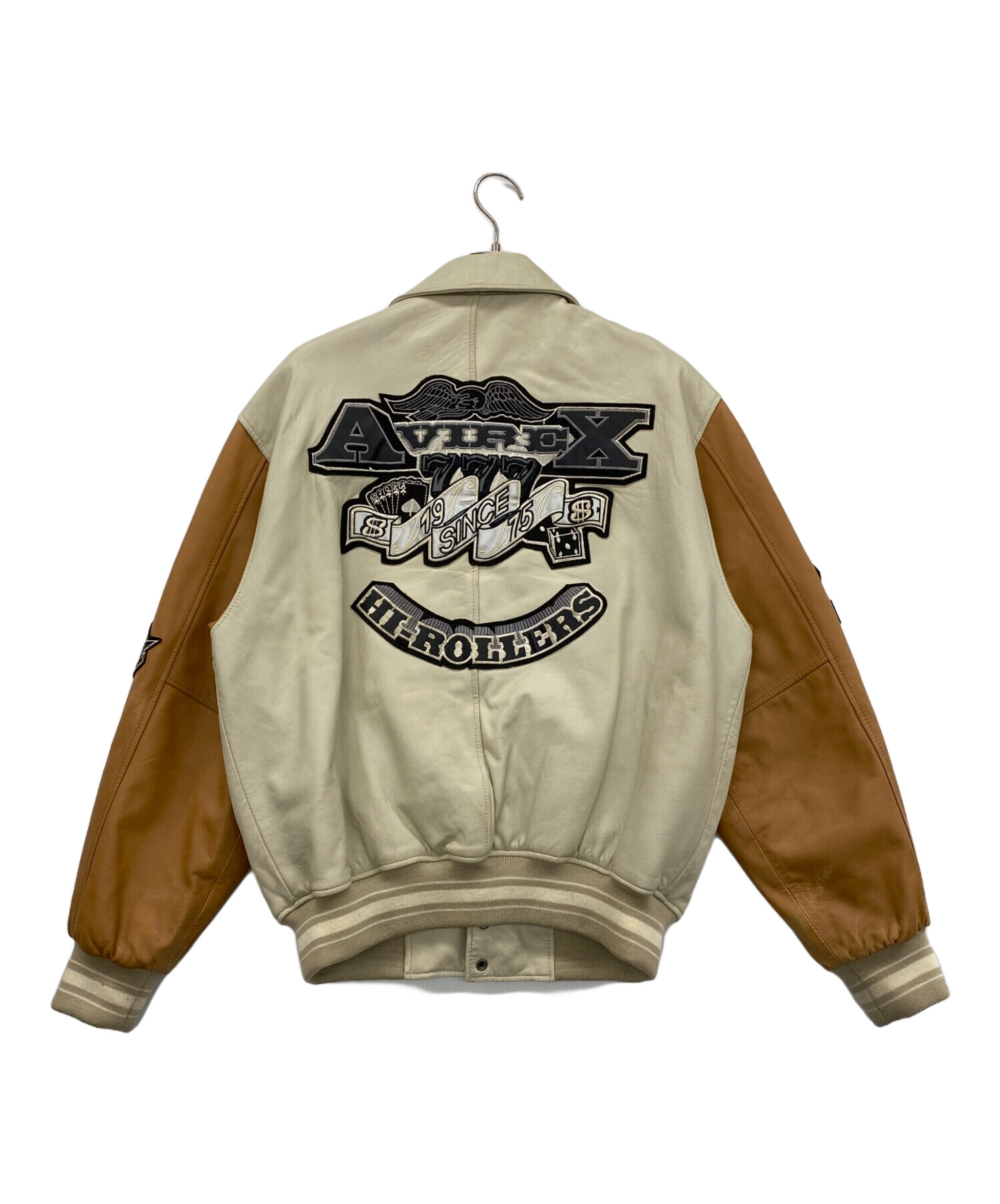 中古・古着通販】AVIREX (アヴィレックス) ハイローラーレザー