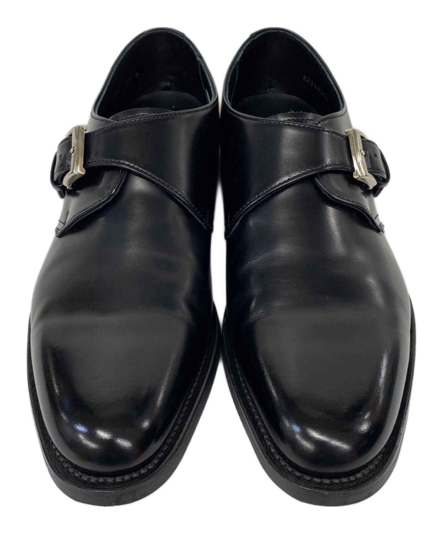 中古・古着通販】REGAL (リーガル) モンクストラップシューズ ブラック