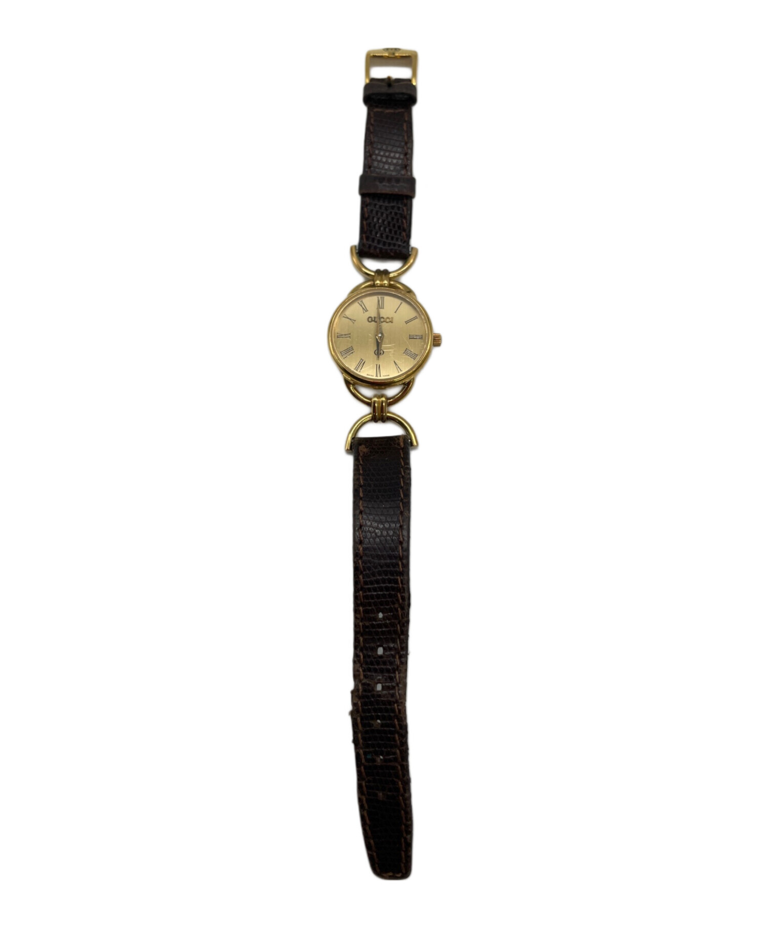 中古・古着通販】GUCCI (グッチ) リストウォッチ ゴールド｜ブランド 