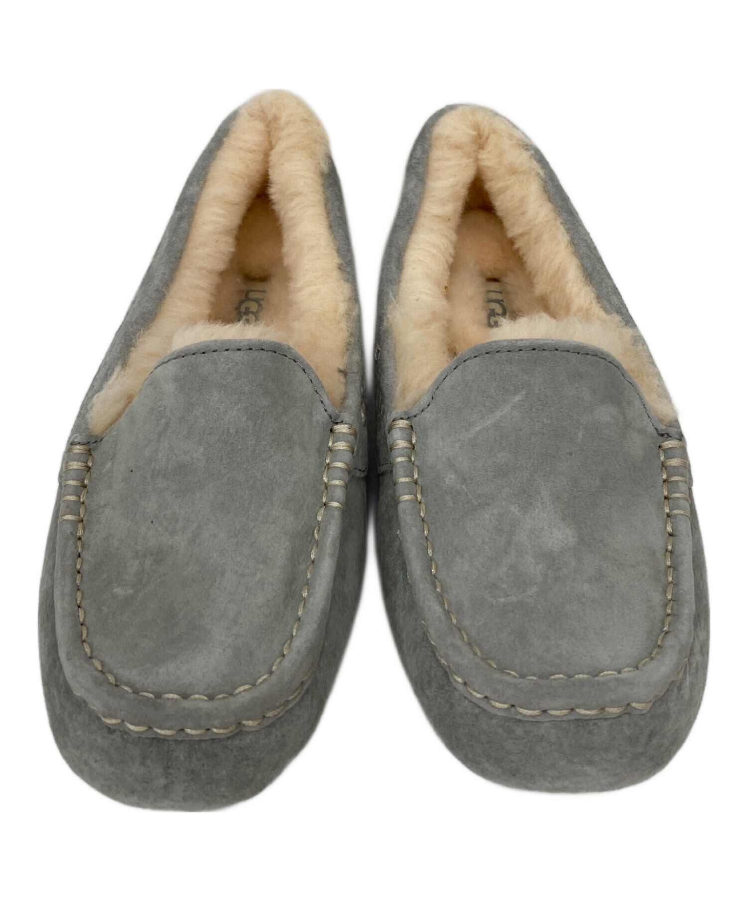 中古・古着通販】UGG (アグ) ヴァンプローファー ライトグレー サイズ 