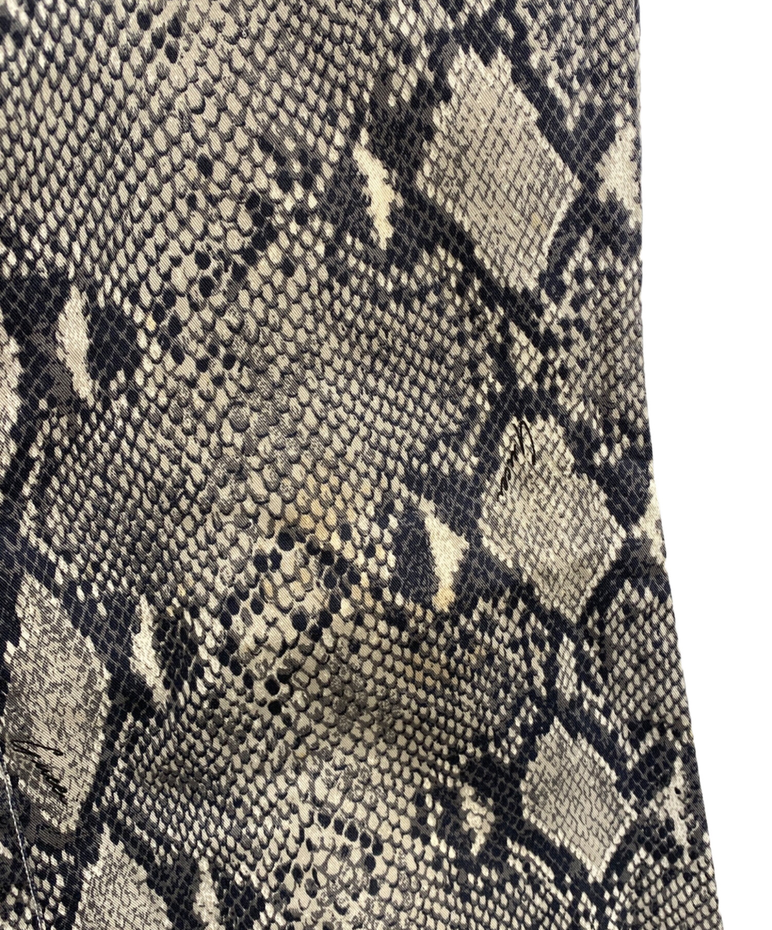 中古・古着通販】GUCCI (グッチ) フレアパンツ グレー サイズ:SIZE 42