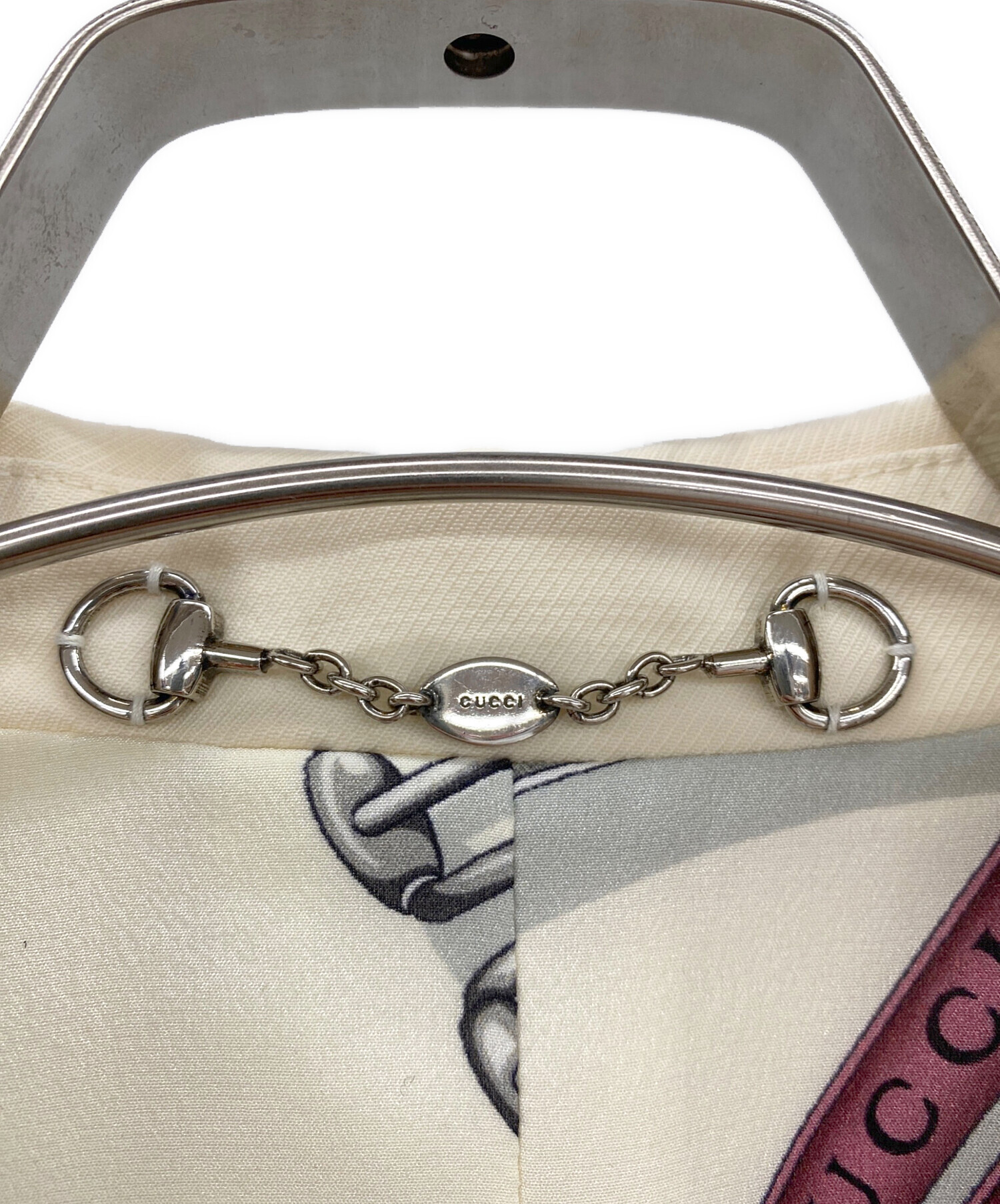 中古・古着通販】GUCCI (グッチ) テーラードジャケット ベージュ