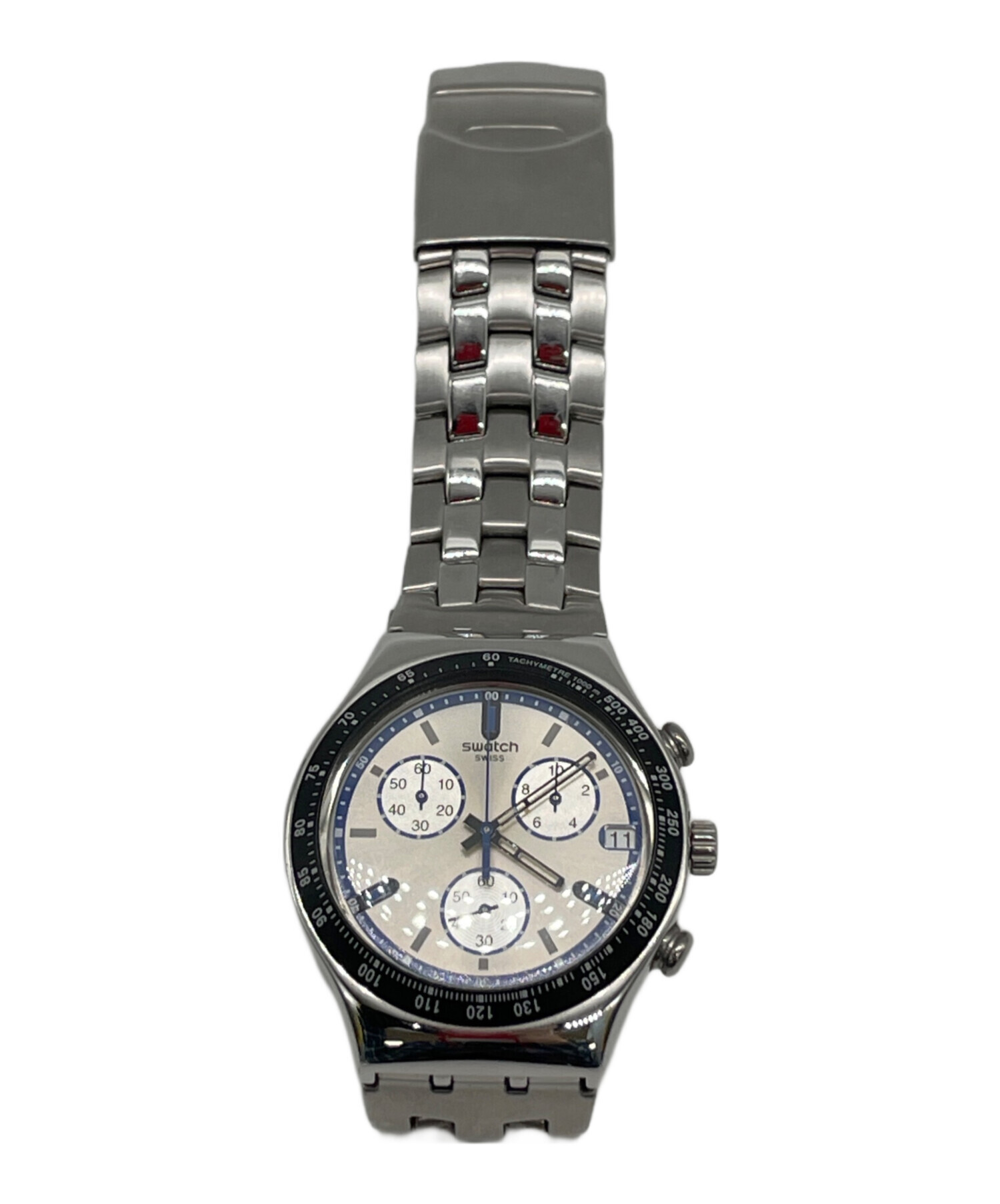 中古・古着通販】SWATCH (スウォッチ) クロノグラフ シルバー