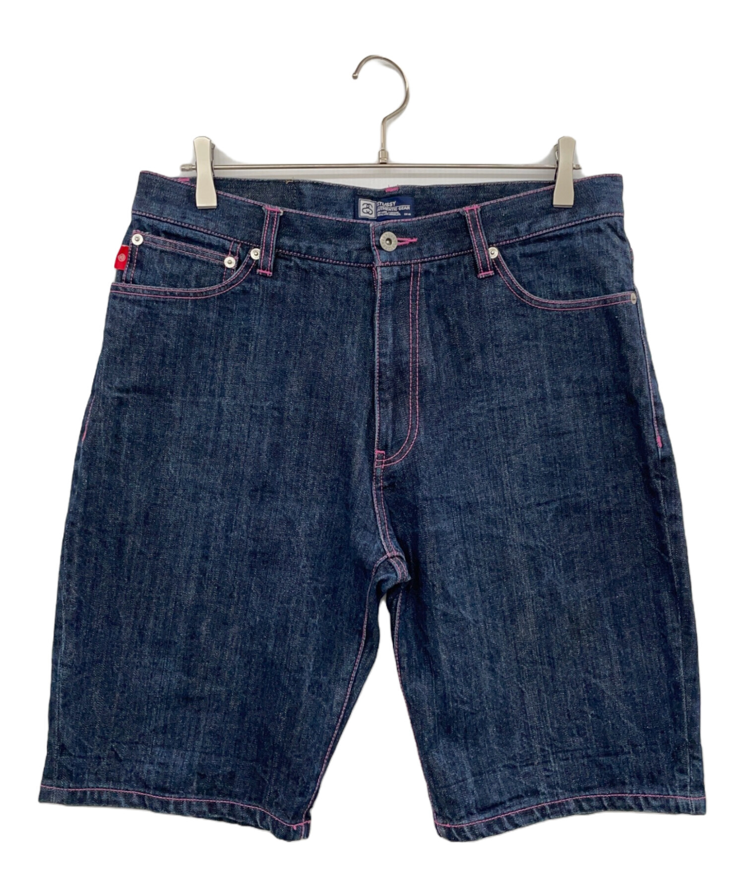 中古・古着通販】stussy (ステューシー) ショートデニム ネイビー