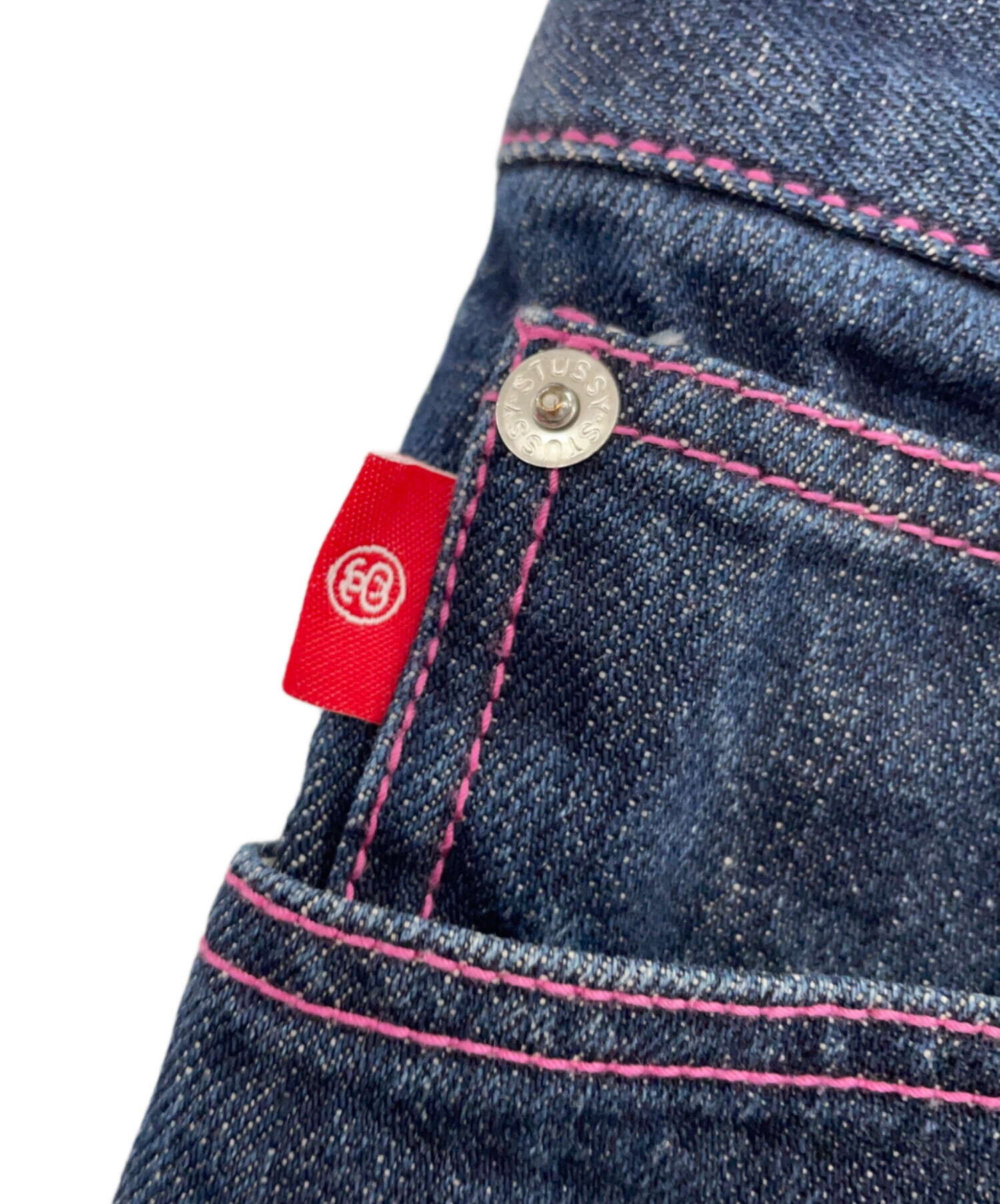 中古・古着通販】stussy (ステューシー) ショートデニム ネイビー