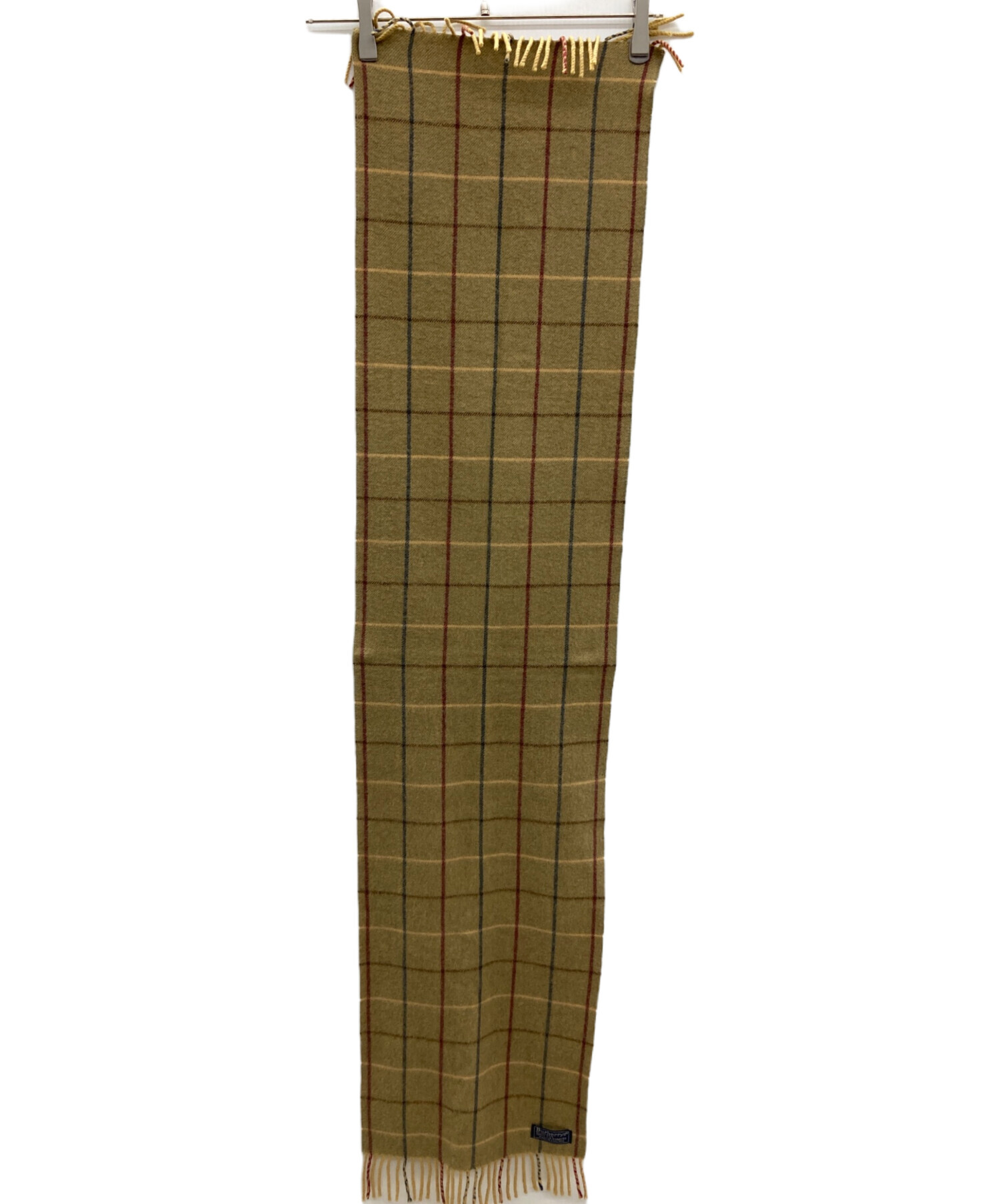 中古・古着通販】Burberry's (バーバリー) カシミヤマフラー オリーブ