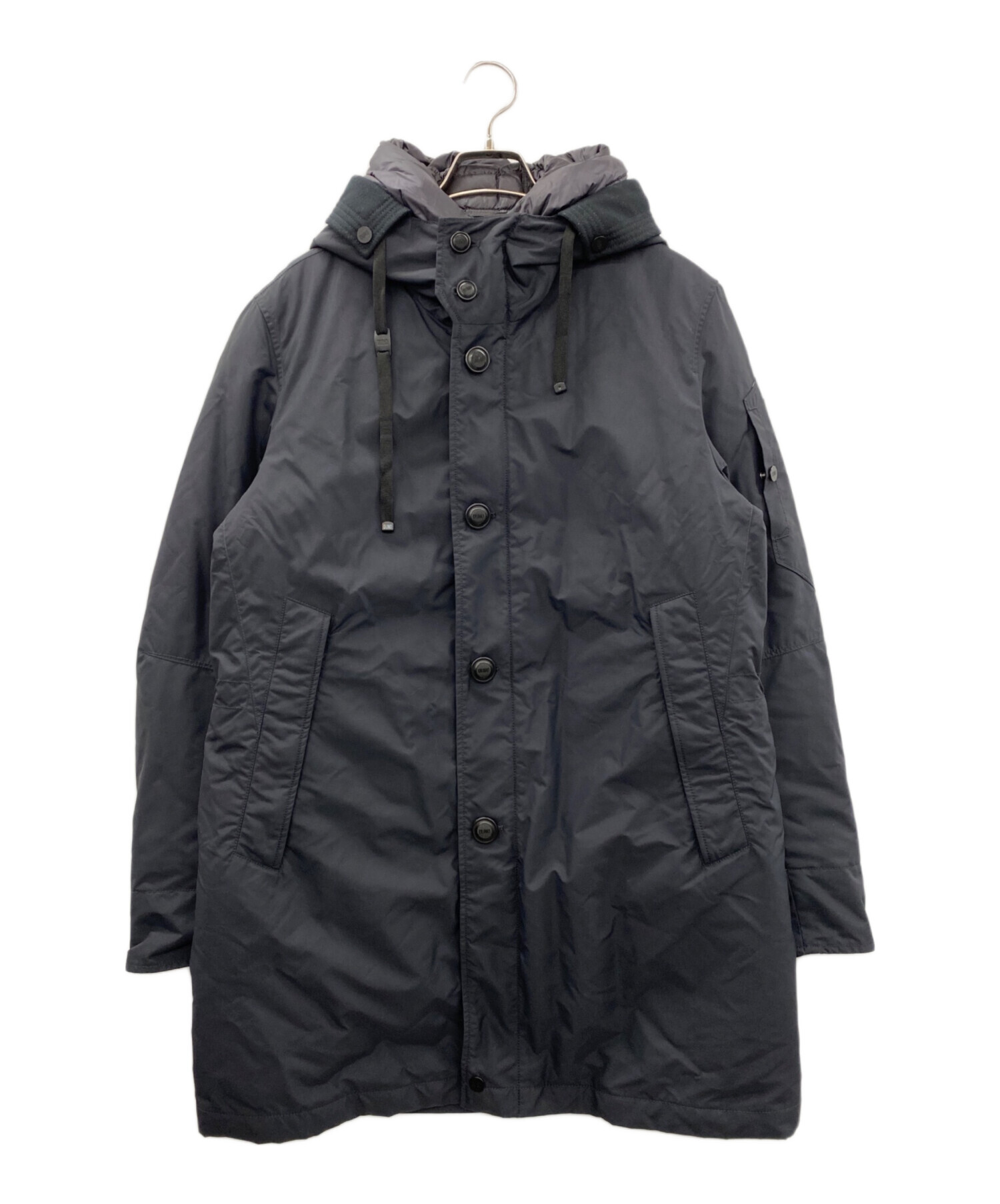 中古・古着通販】DUNO (デュノ) ダウンコート ブラック サイズ:SIZE 46 