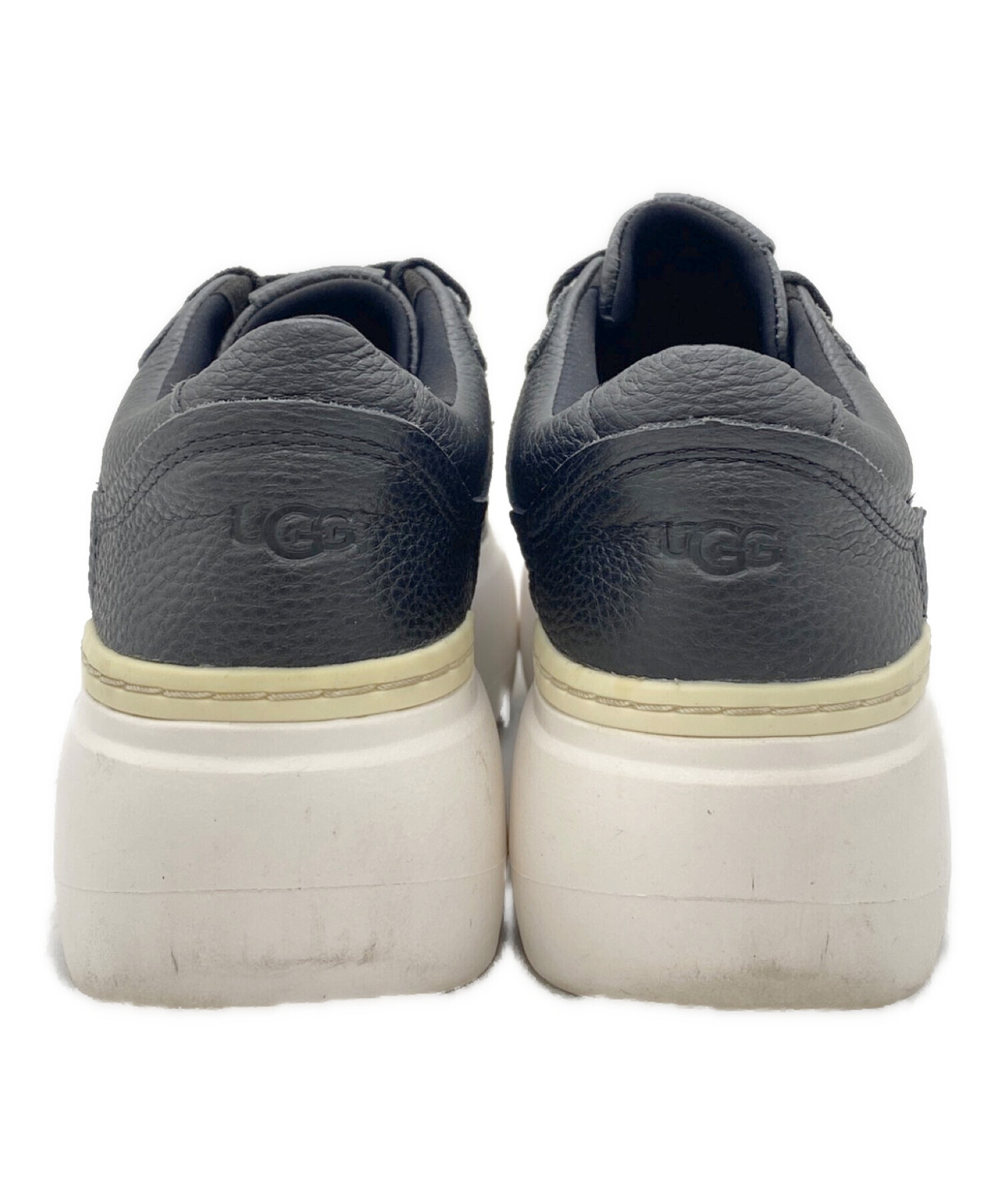 中古・古着通販】UGG (アグ) 厚底スニーカー ブラック サイズ:SIZE