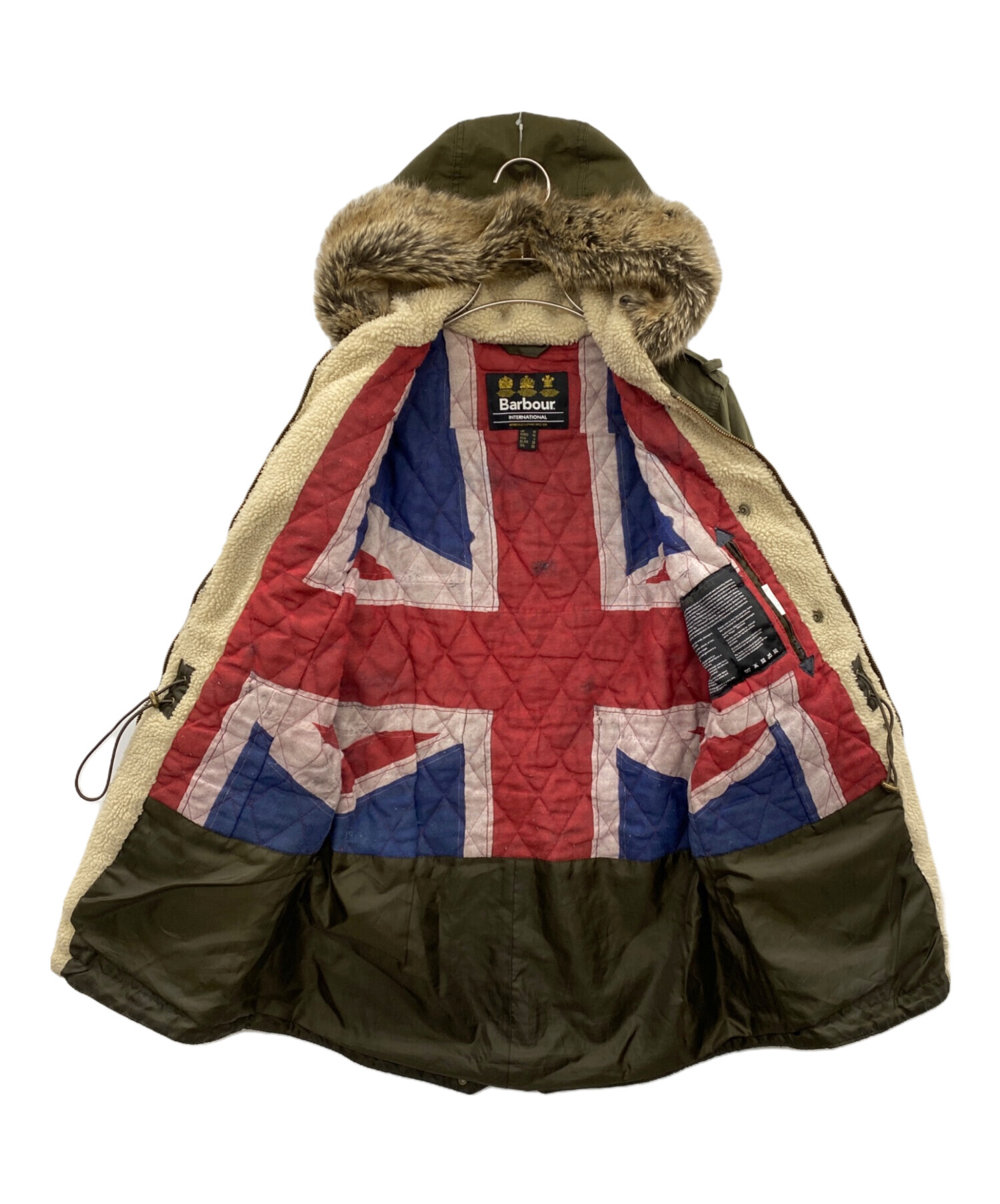 中古・古着通販】Barbour (バブアー) CAMIEN PARKA オリーブ サイズ:36 