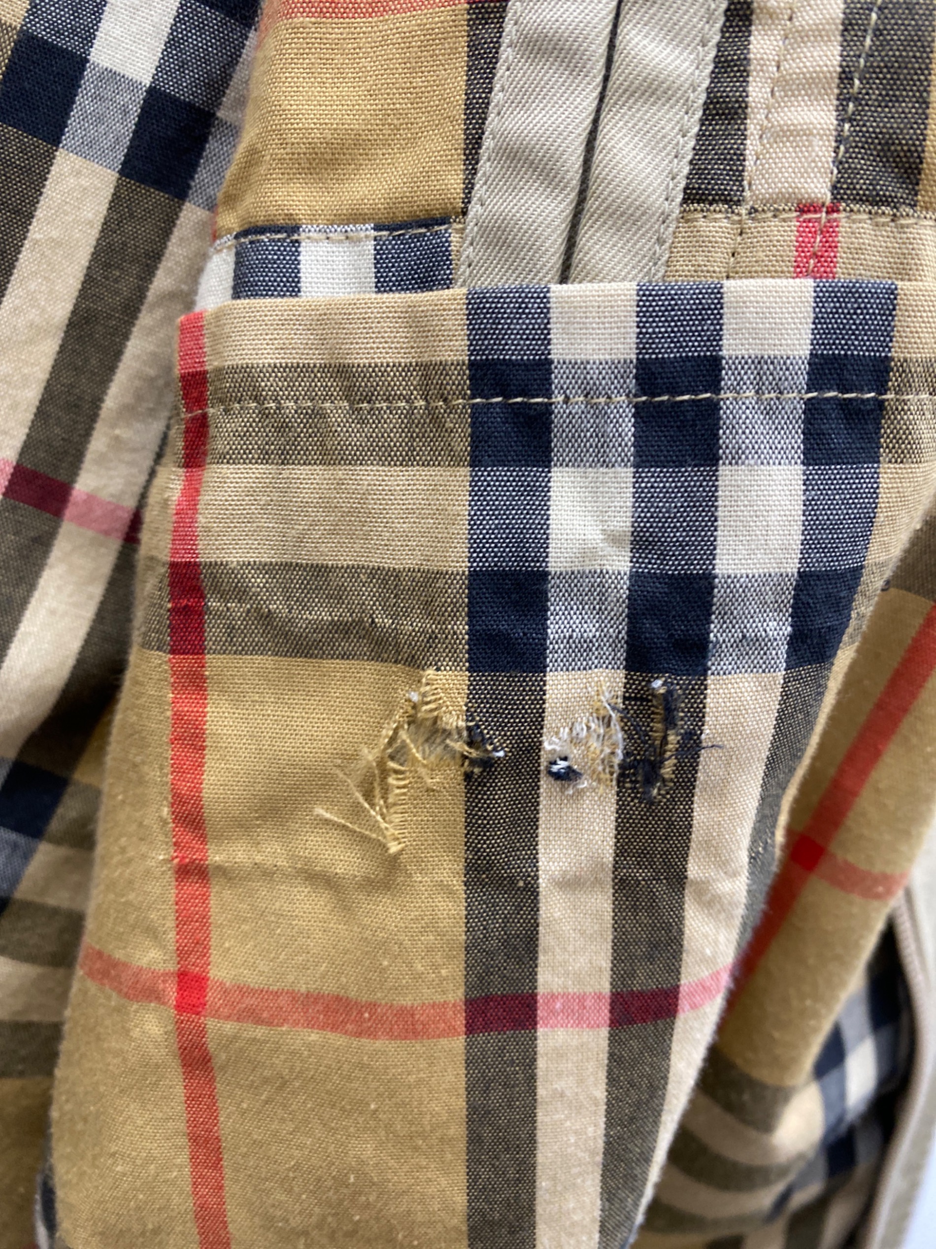中古・古着通販】BURBERRY (バーバリー) トレンチコート ベージュ