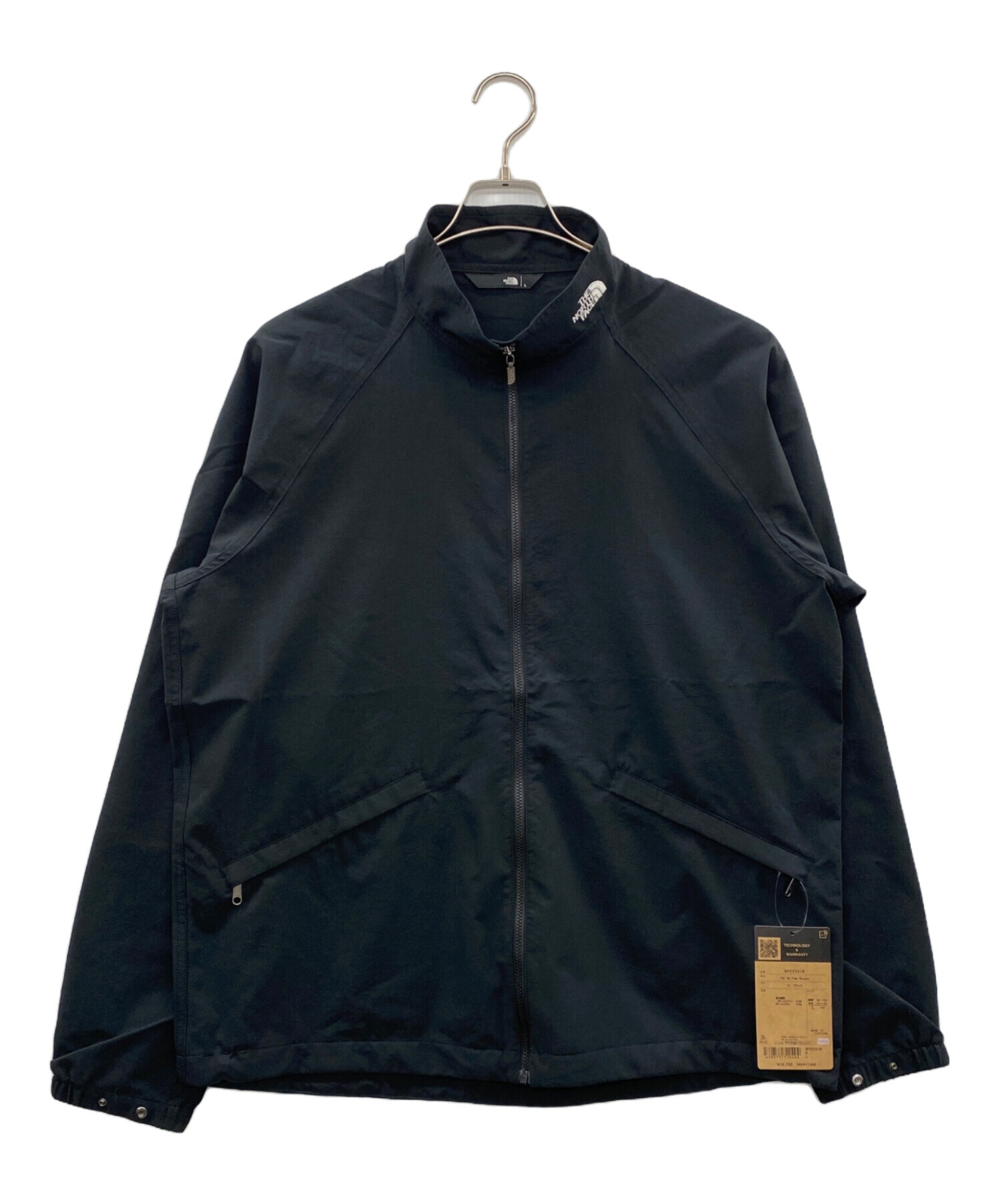 The North Face Tek Approach Stand Collar Zip Front Jacket TNF Be 