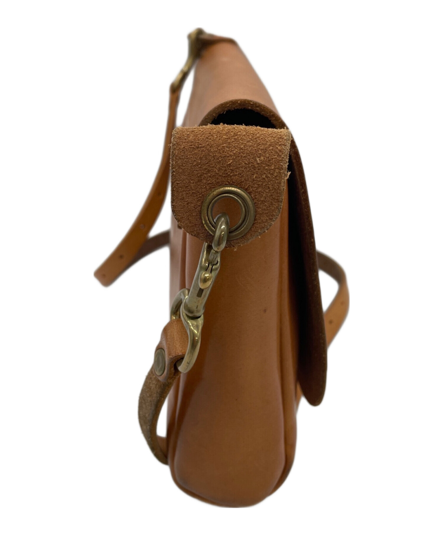 Vasco ボディバック　ミニショルダーバッグ　キャメル　ナチュラル VASCO “LEATHER WAIST BAG – SMALL” | MASUYA