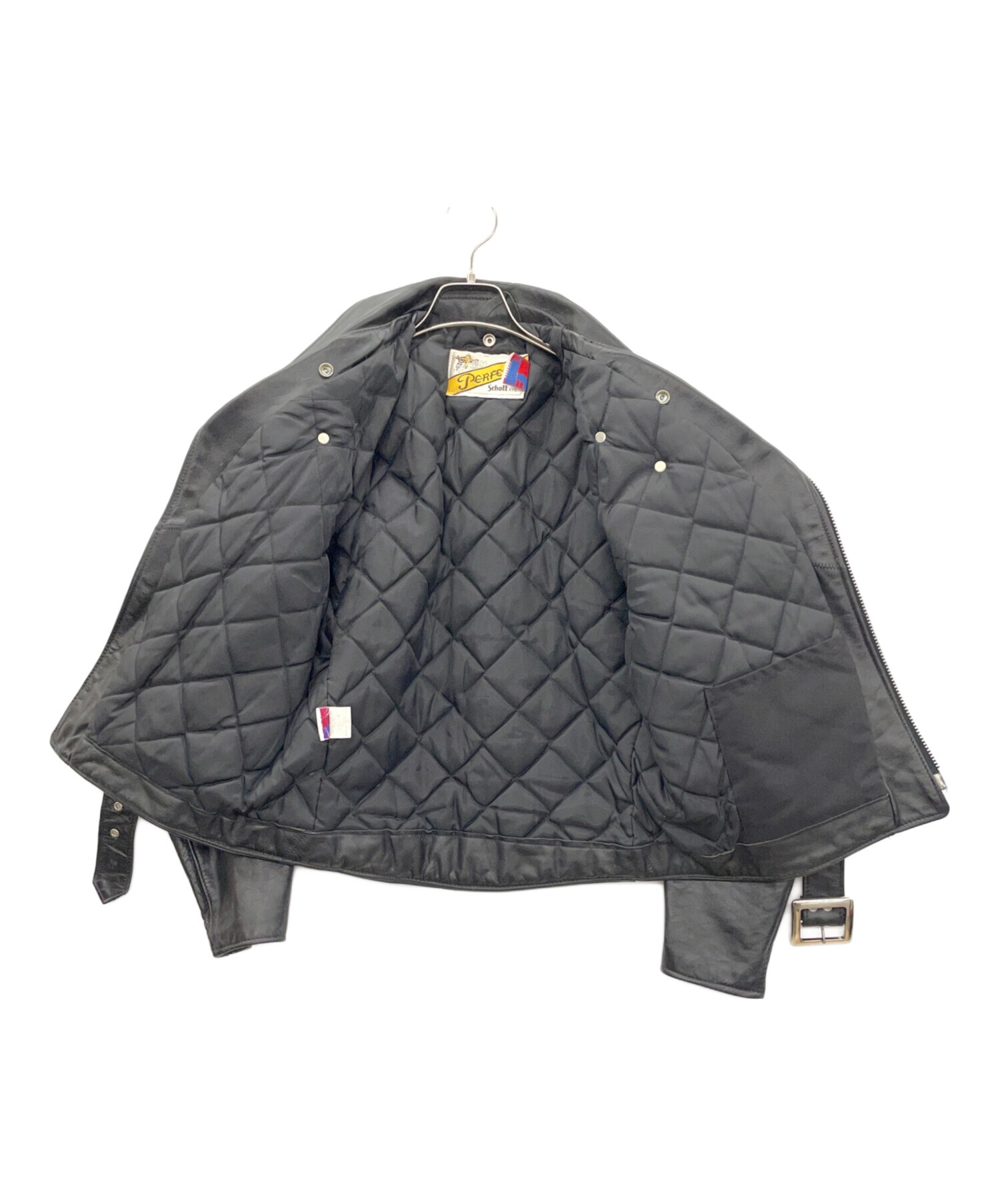 中古・古着通販】Schott (ショット) レザーライダースジャケット