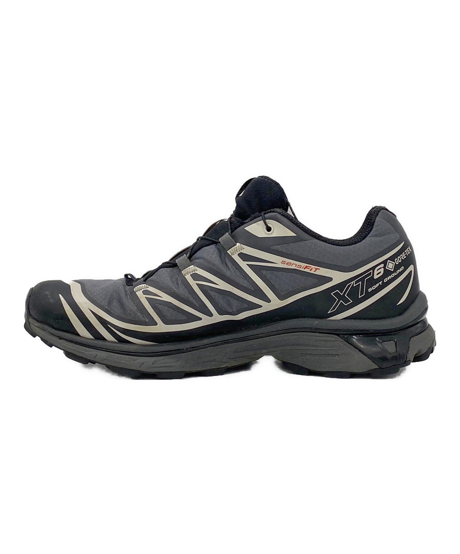 中古・古着通販】SALOMON (サロモン) スニーカー ブラック×グレー