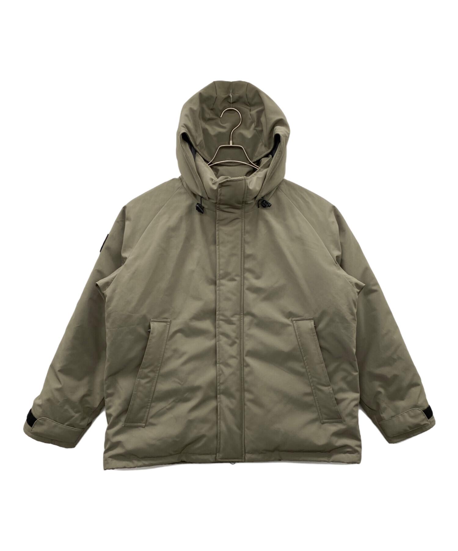 【mitsume様】ダントンDANTONダウンジャケットカーキ 中古・古着通販】DANTON (ダントン) ダウンジャケット カーキ サイズ