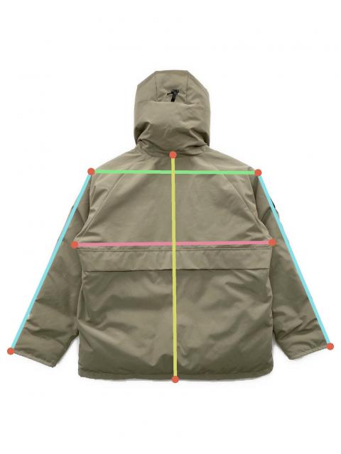 中古・古着通販】DANTON (ダントン) ダウンジャケット カーキ サイズ