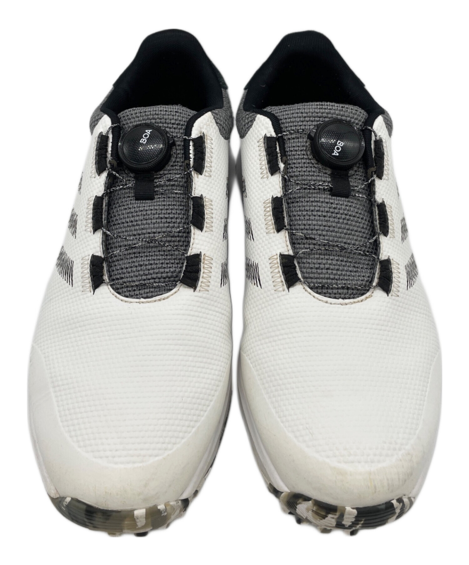 中古・古着通販】adidas (アディダス) ゴルフシューズ ホワイト サイズ 