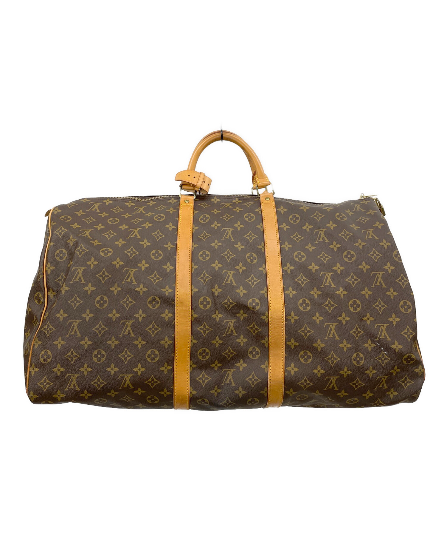 Louis Vuitton ボストンバッグ 大容量 ブラウン 中古・古着通販】LOUIS VUITTON (ルイ ヴィトン) トラベルバッグ