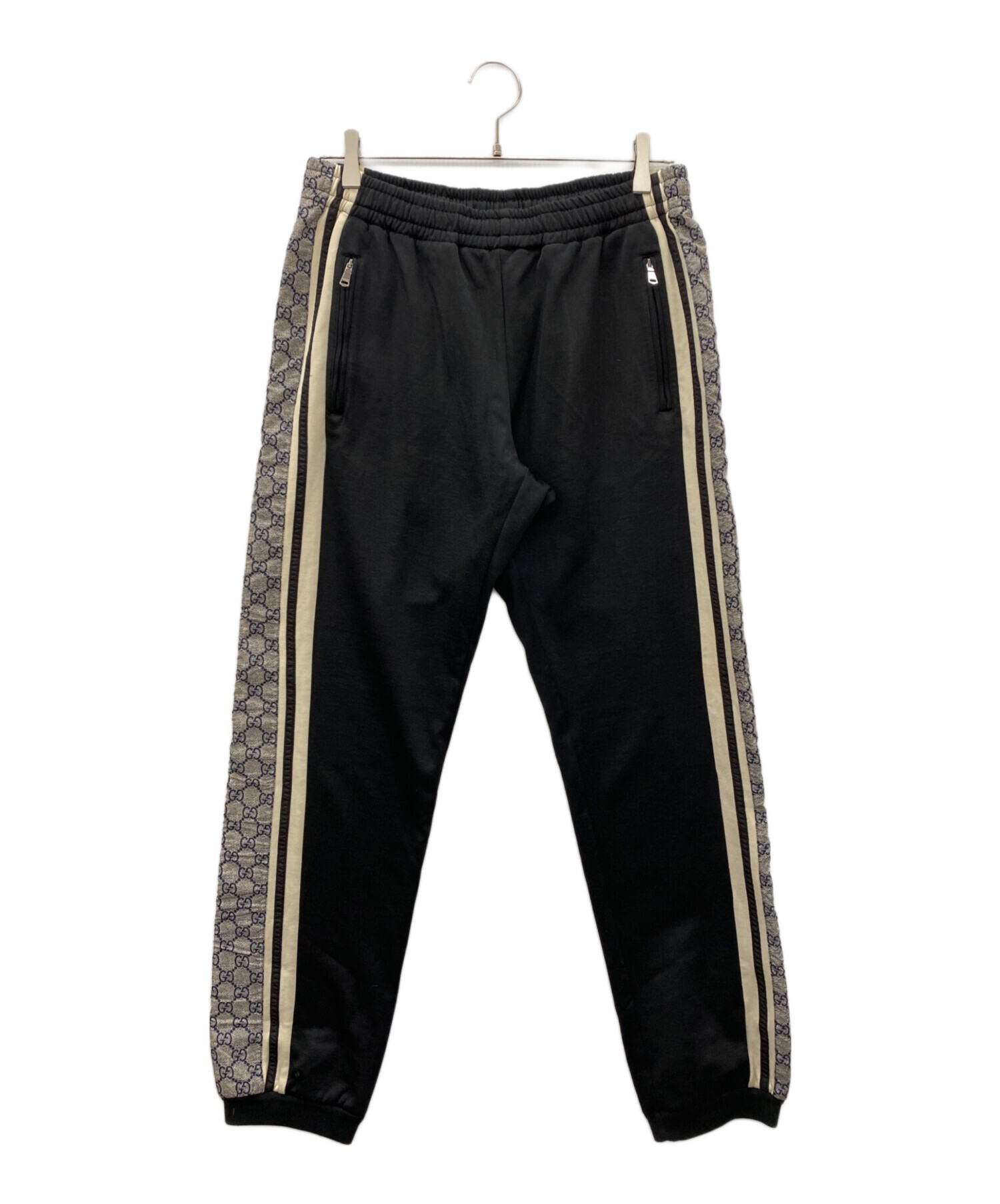 中古・古着通販】GUCCI (グッチ) トラックパンツ ブラック サイズ:S 