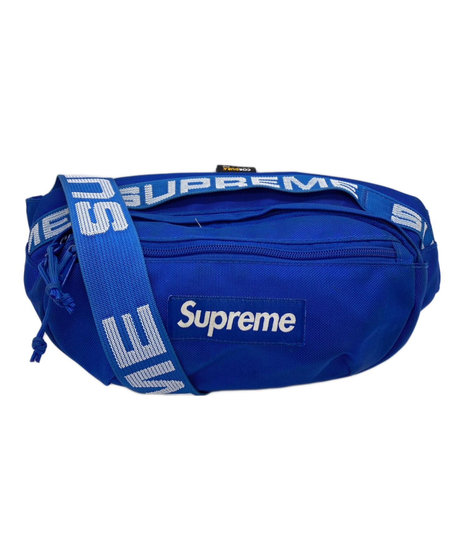中古・古着通販】SUPREME (シュプリーム) ウエストバッグ ブルー