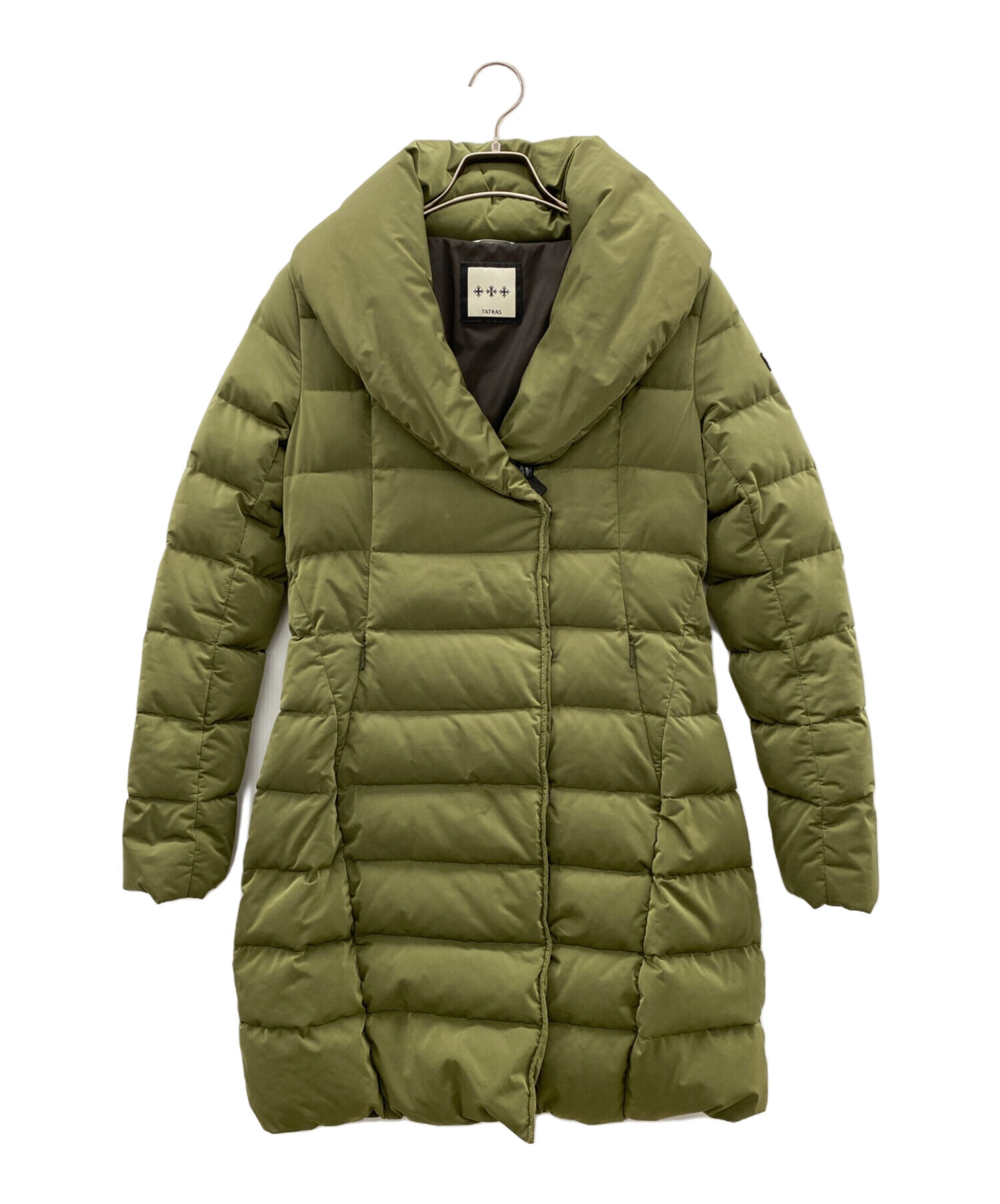 中古・古着通販】TATRAS (タトラス) ダウンコート オリーブ サイズ
