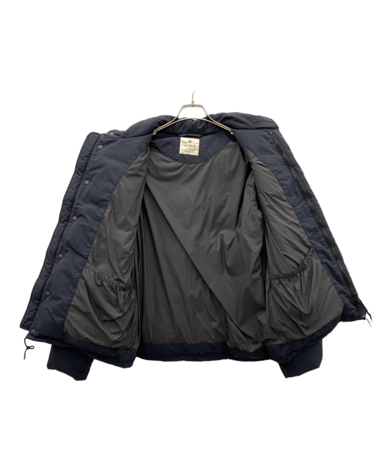 中古・古着通販】Snow peak (スノーピーク) ダウンジャケット ブラック