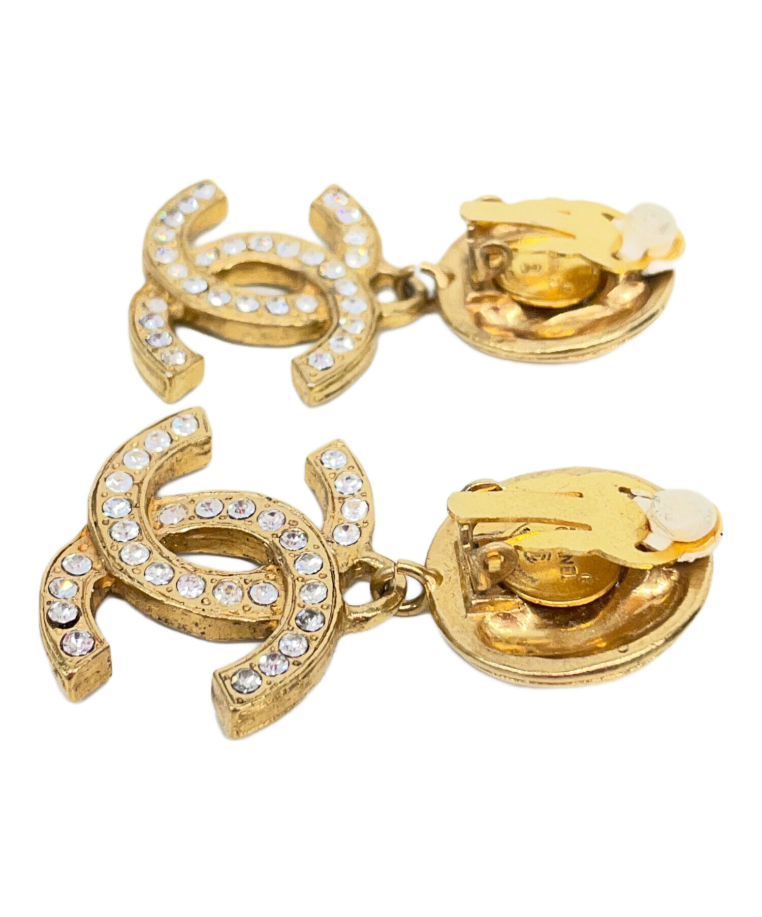 中古・古着通販】CHANEL (シャネル) ココマークラインストーン 中古・古着通販】CHANEL (シャネル) ココマークラインストーン