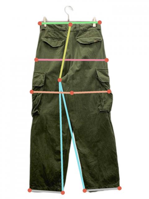 中古・古着通販】French Army (フランス軍) M47カーゴパンツ オリーブ