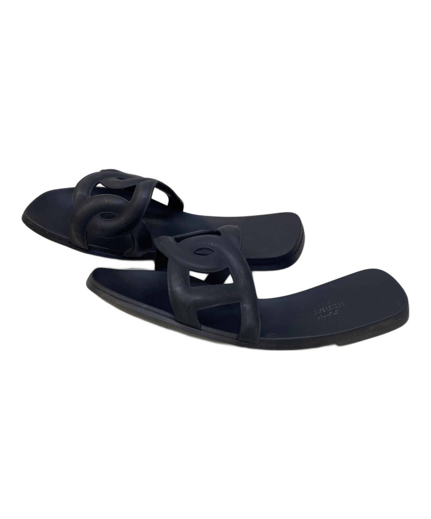 中古・古着通販】HERMES (エルメス) ラバーサンダル シェーヌダンクル