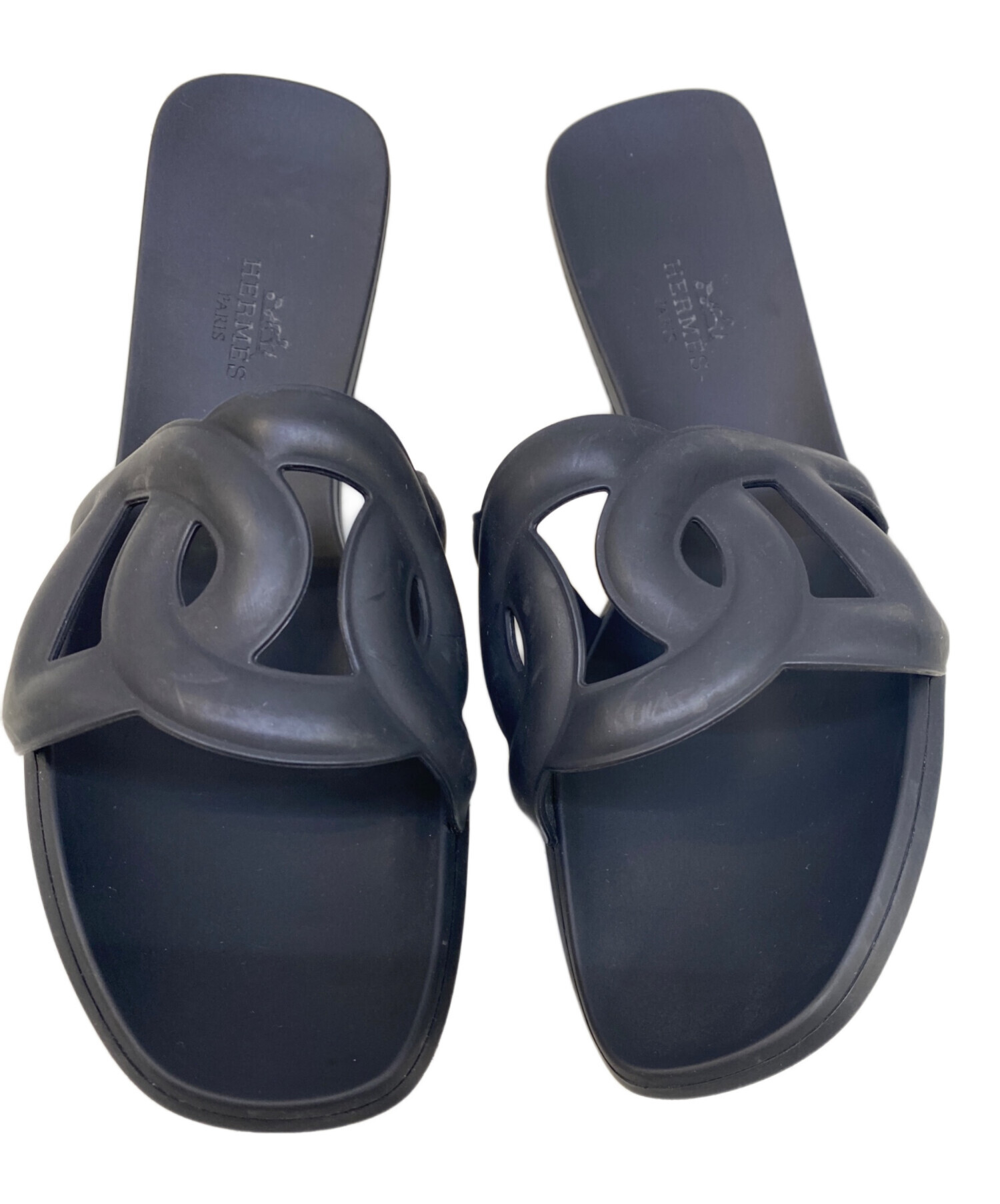 中古・古着通販】HERMES (エルメス) ラバーサンダル シェーヌダンクル