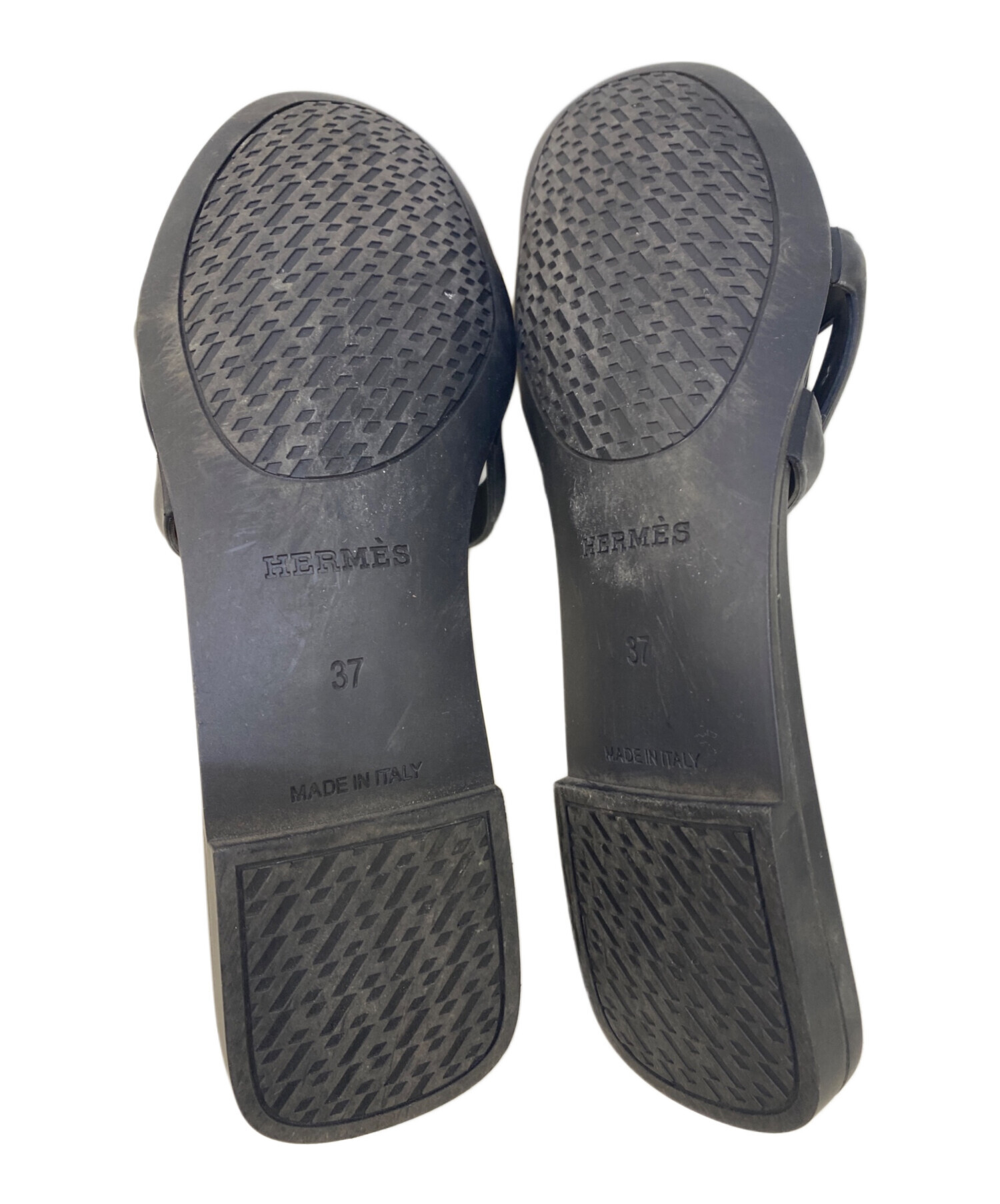 中古・古着通販】HERMES (エルメス) ラバーサンダル シェーヌダンクル
