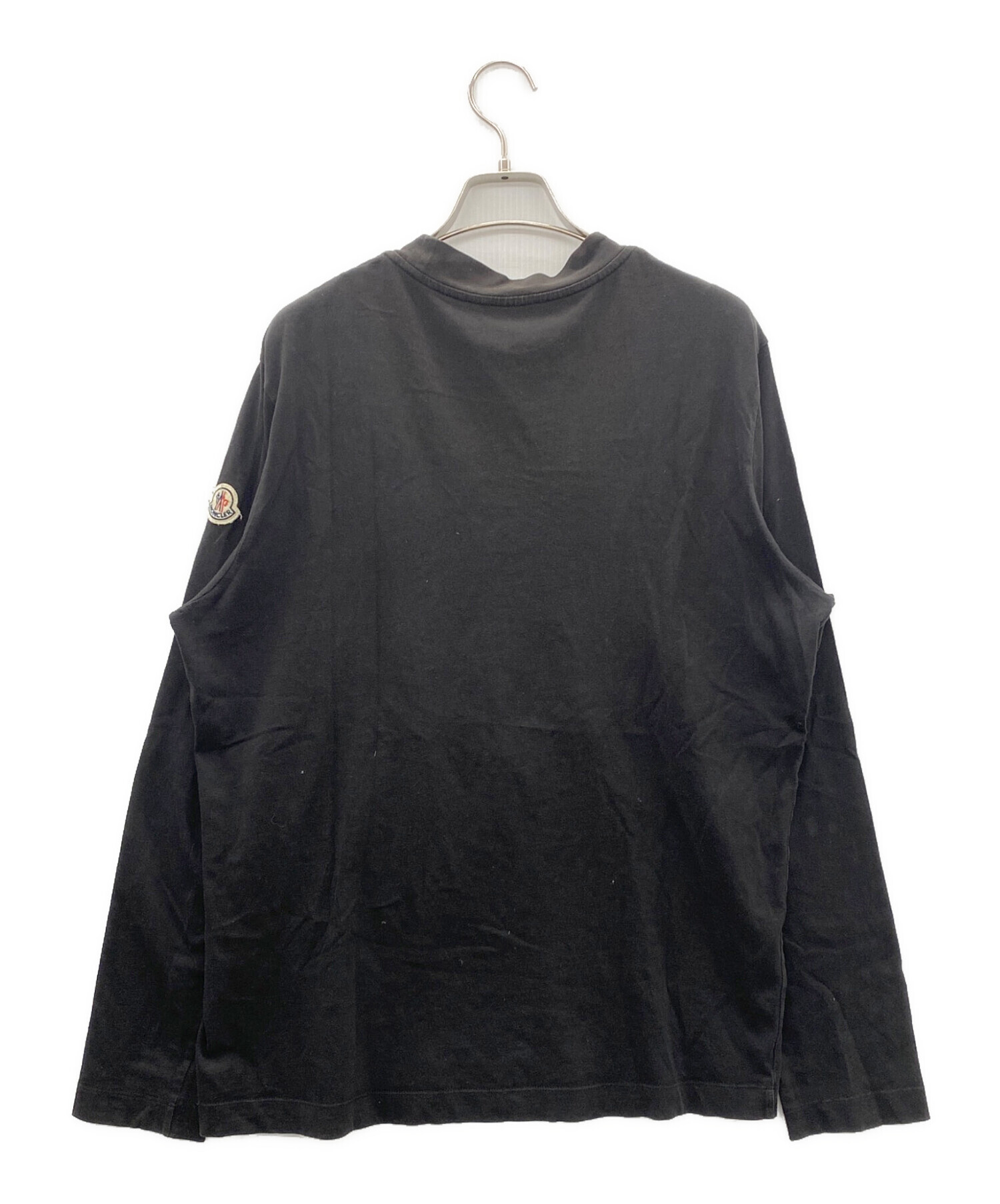 中古・古着通販】MONCLER (モンクレール) 長袖カットソー ブラック