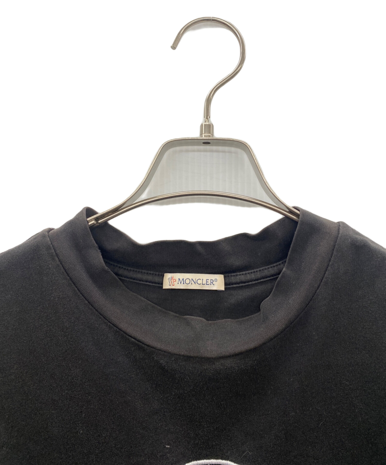 中古・古着通販】MONCLER (モンクレール) 長袖カットソー ブラック