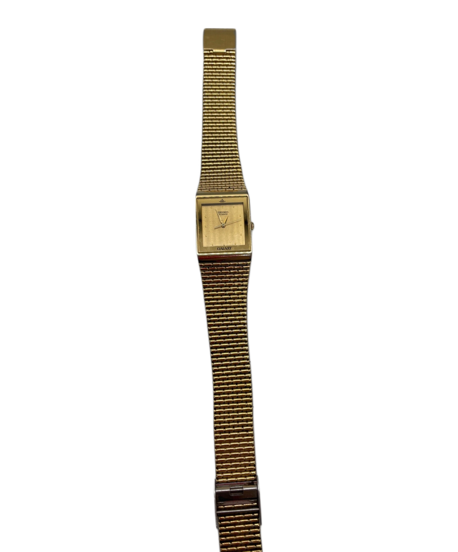 中古・古着通販】SEIKO (セイコー) スクウェア型 腕時計 ゴールド