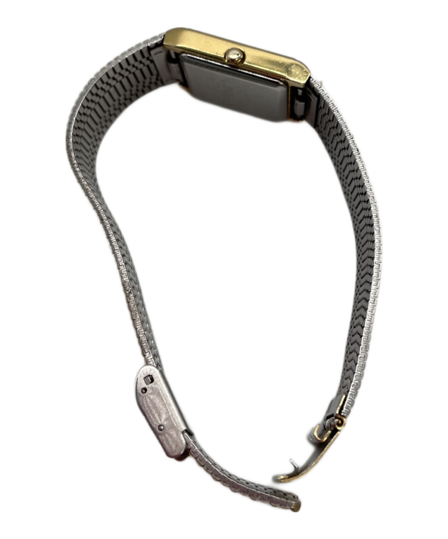 中古・古着通販】SEIKO (セイコー) スクウェア型 腕時計 ゴールド