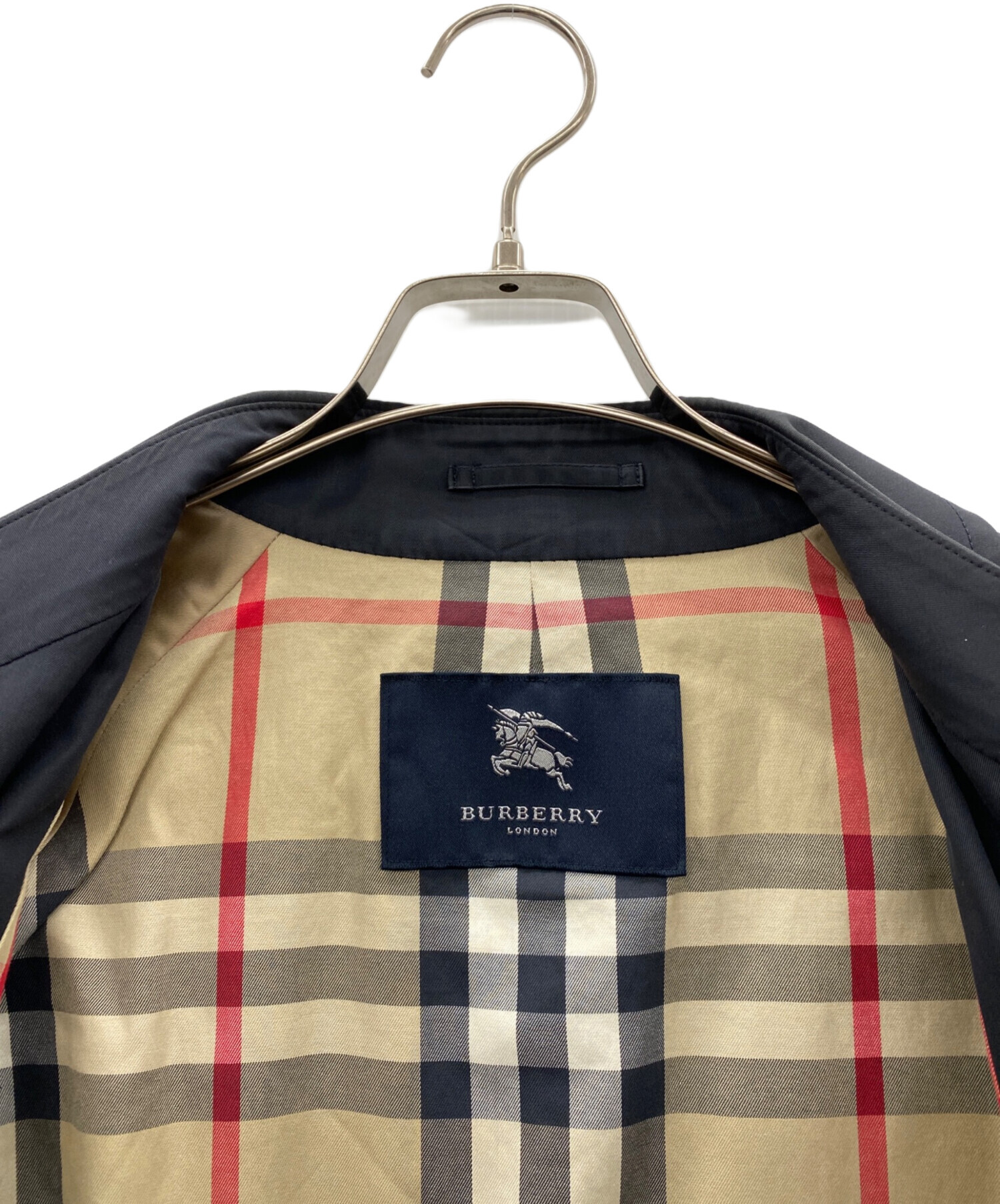 中古・古着通販】BURBERRY (バーバリー) トレンチコート ネイビー
