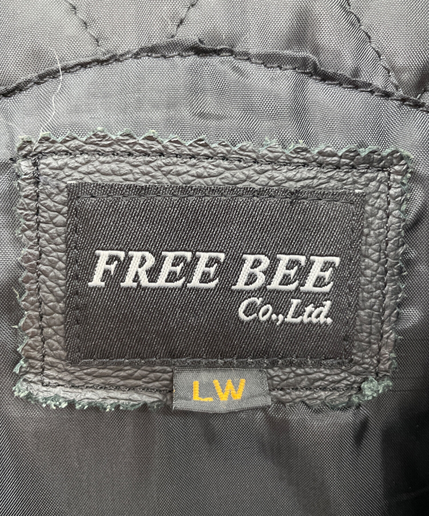 中古・古着通販】free bee (フリービー) ライダースレザージャケット