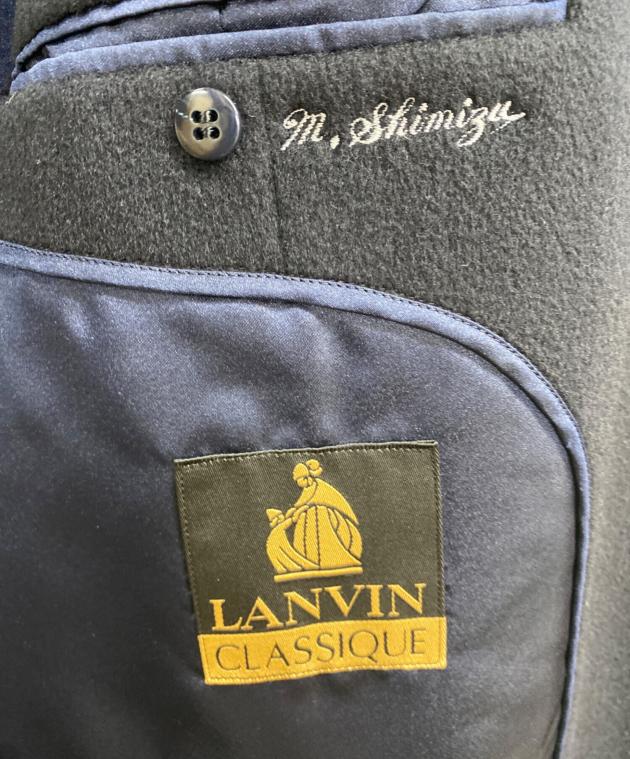 中古・古着通販】LANVIN (ランバン) チェスターコート ネイビー サイズ