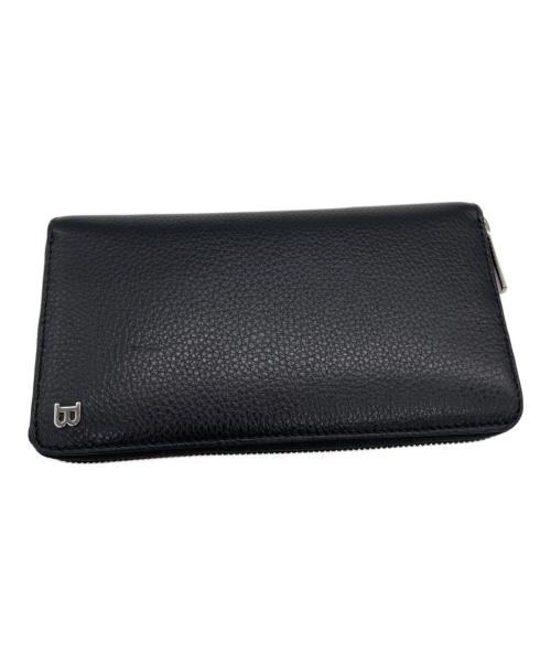 BALLY バリー/フォック折財布/黒/Aランク/82【中古】 中古・古着通販】BALLY (バリー) 長財布 ブラック×レッド｜ブランド