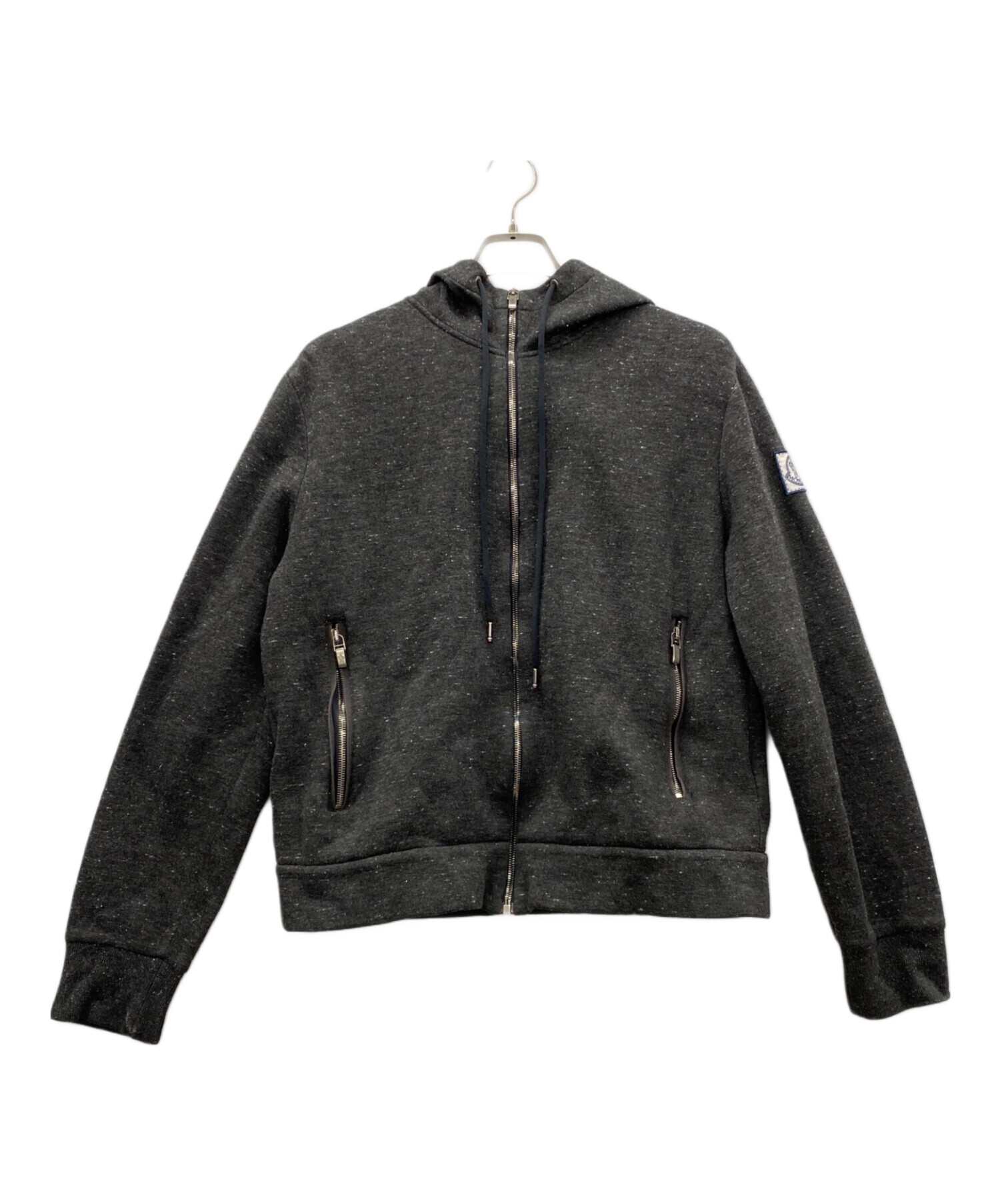 正規品 新品 MONCLER モンクレール セットアップ 80 MONCLER (モンクレール) 裏毛 ハートワッペン フルジップ パーカー