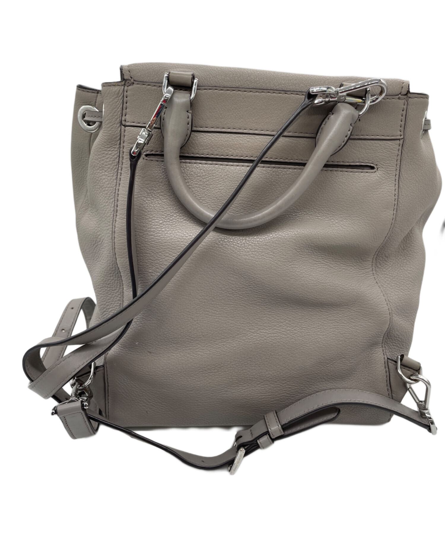 中古・古着通販】MICHAEL KORS (マイケル・コース) リュック グレー 