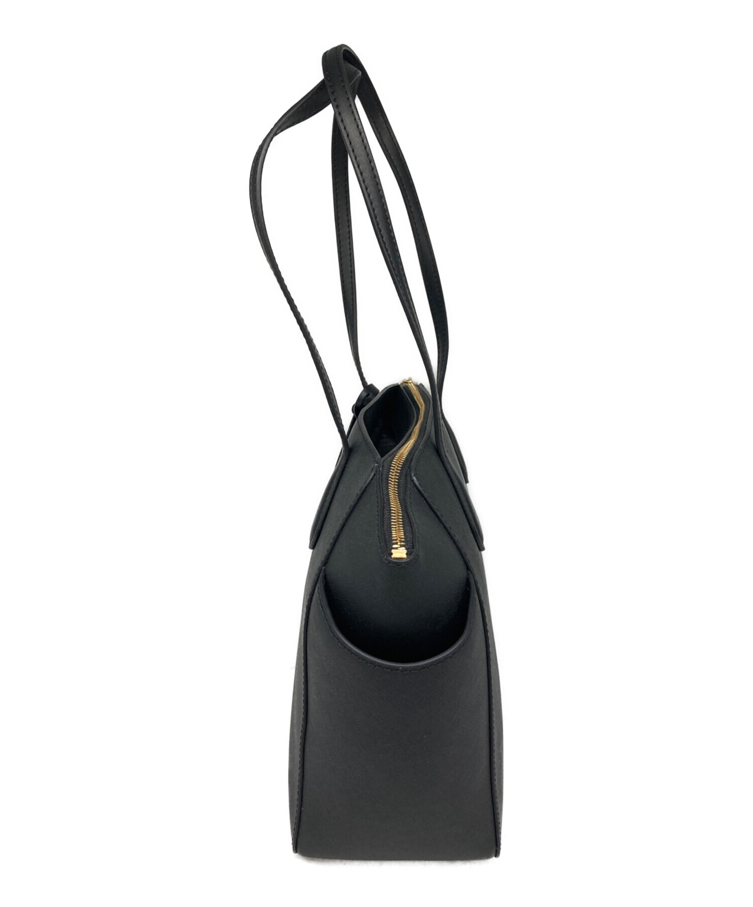 MICHAEL KORS ブラック ハンドバッグ 中古・古着通販】MICHAEL KORS (マイケルコース) ハンドバッグ