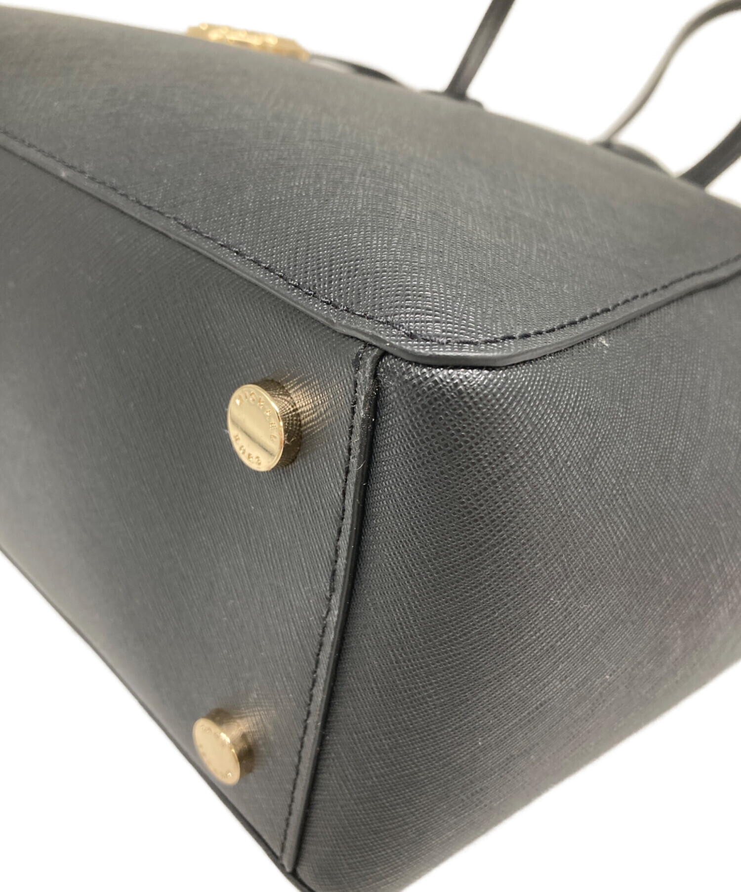 MICHAEL KORS ブラックハンドバッグ ※袋は皺があります。 中古・古着通販】MICHAEL KORS (マイケルコース) ハンドバッグ