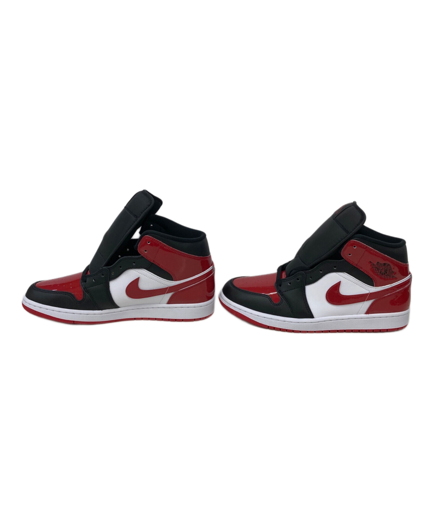中古・古着通販】NIKE (ナイキ) AIR JORDAN1 MID ホワイト×ブラック 