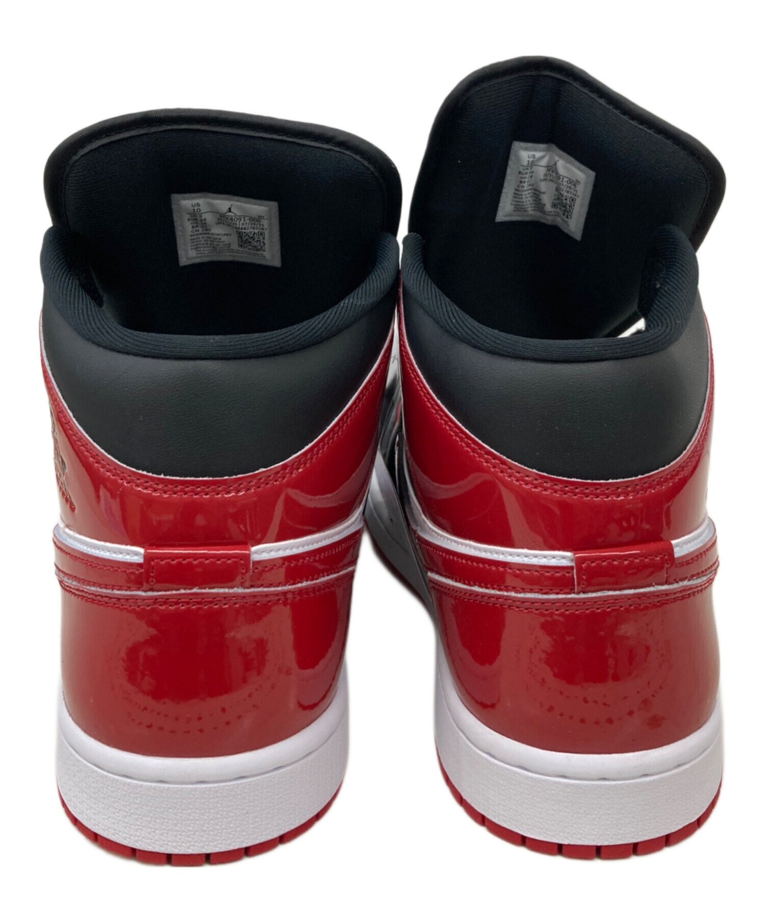 中古・古着通販】NIKE (ナイキ) AIR JORDAN1 MID ホワイト×ブラック 