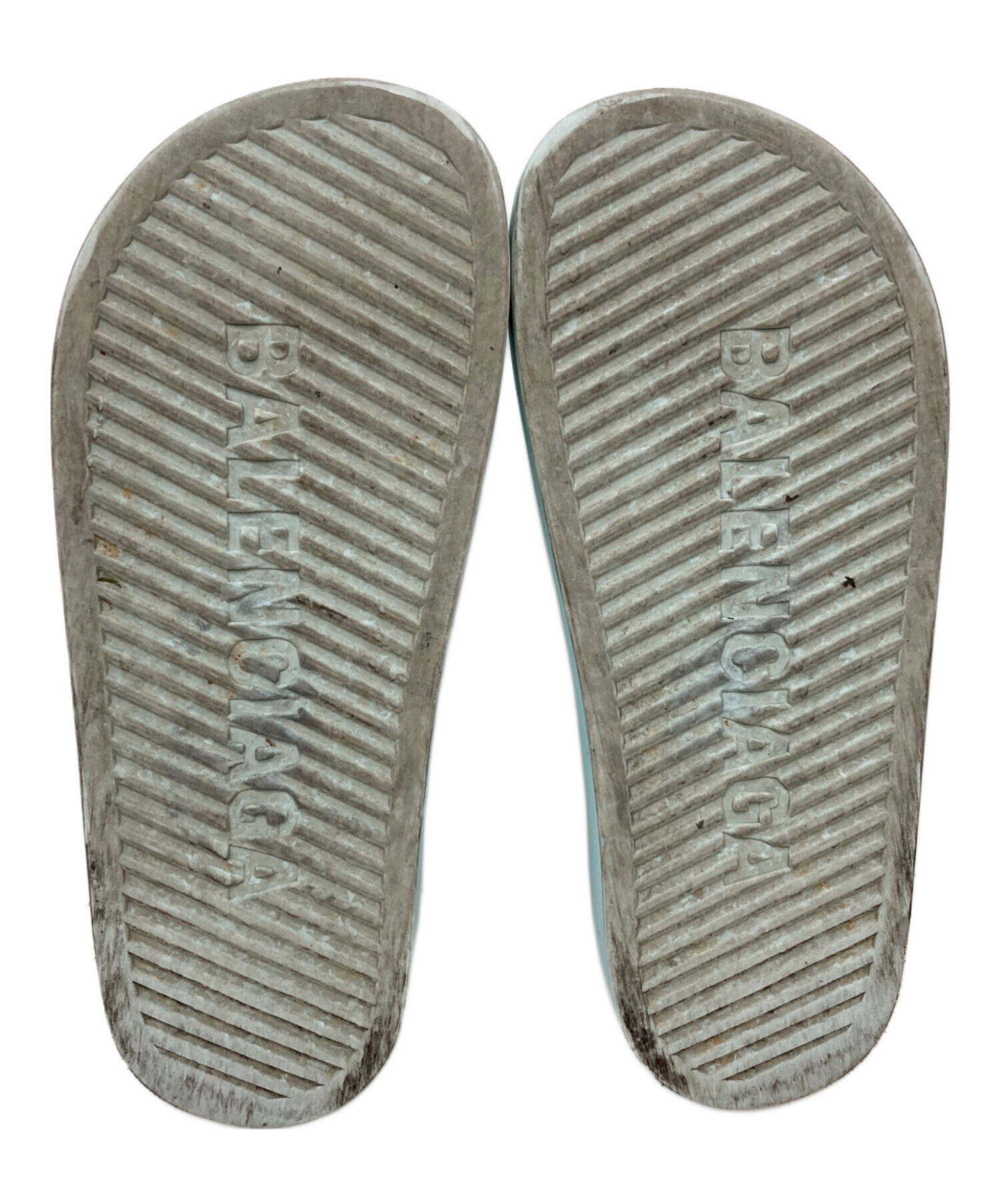 中古・古着通販】BALENCIAGA (バレンシアガ) CHUNKY SLIDE ブルー 