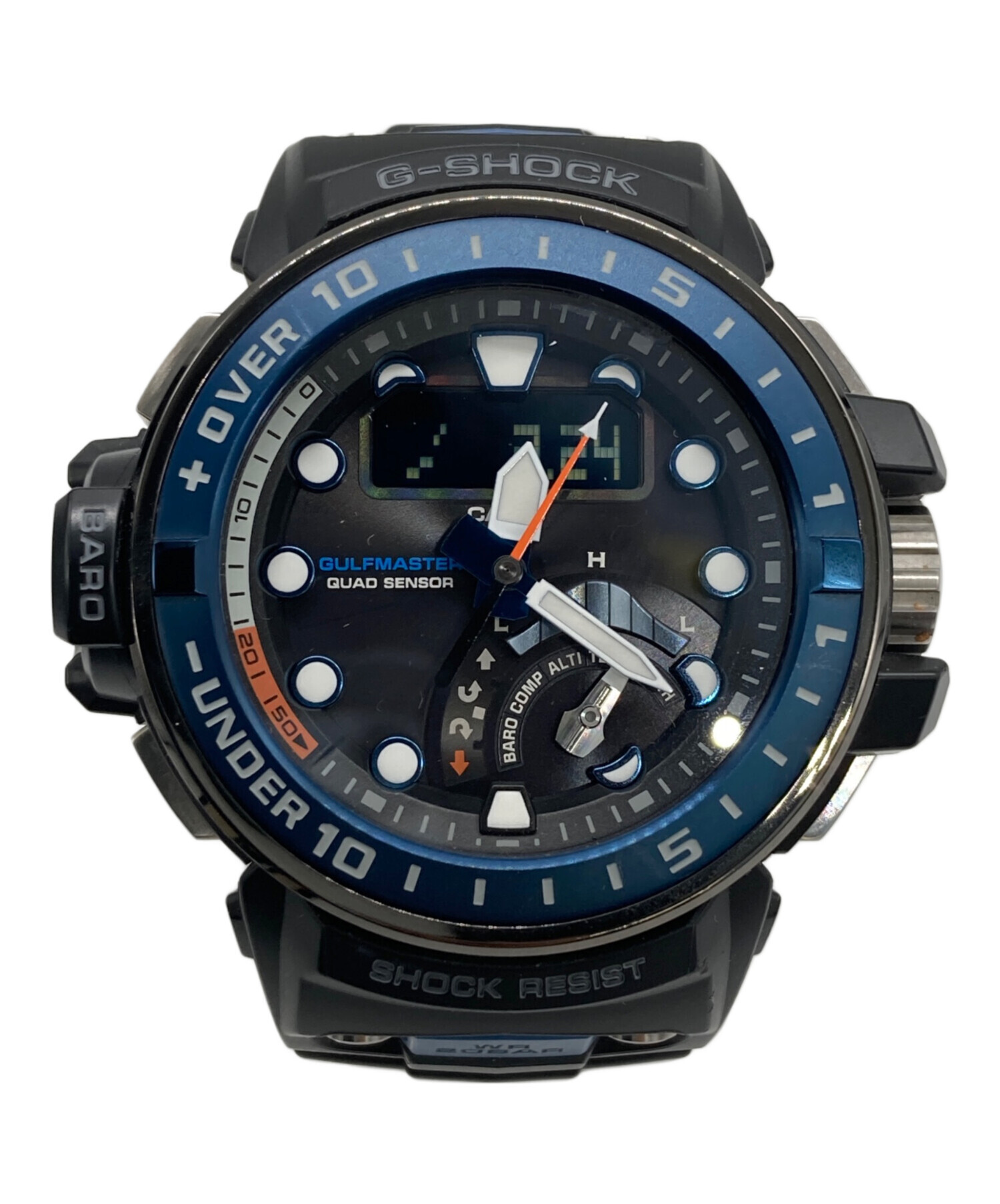 中古・古着通販】CASIO (カシオ) ガルフマスター ブラック×ブルー