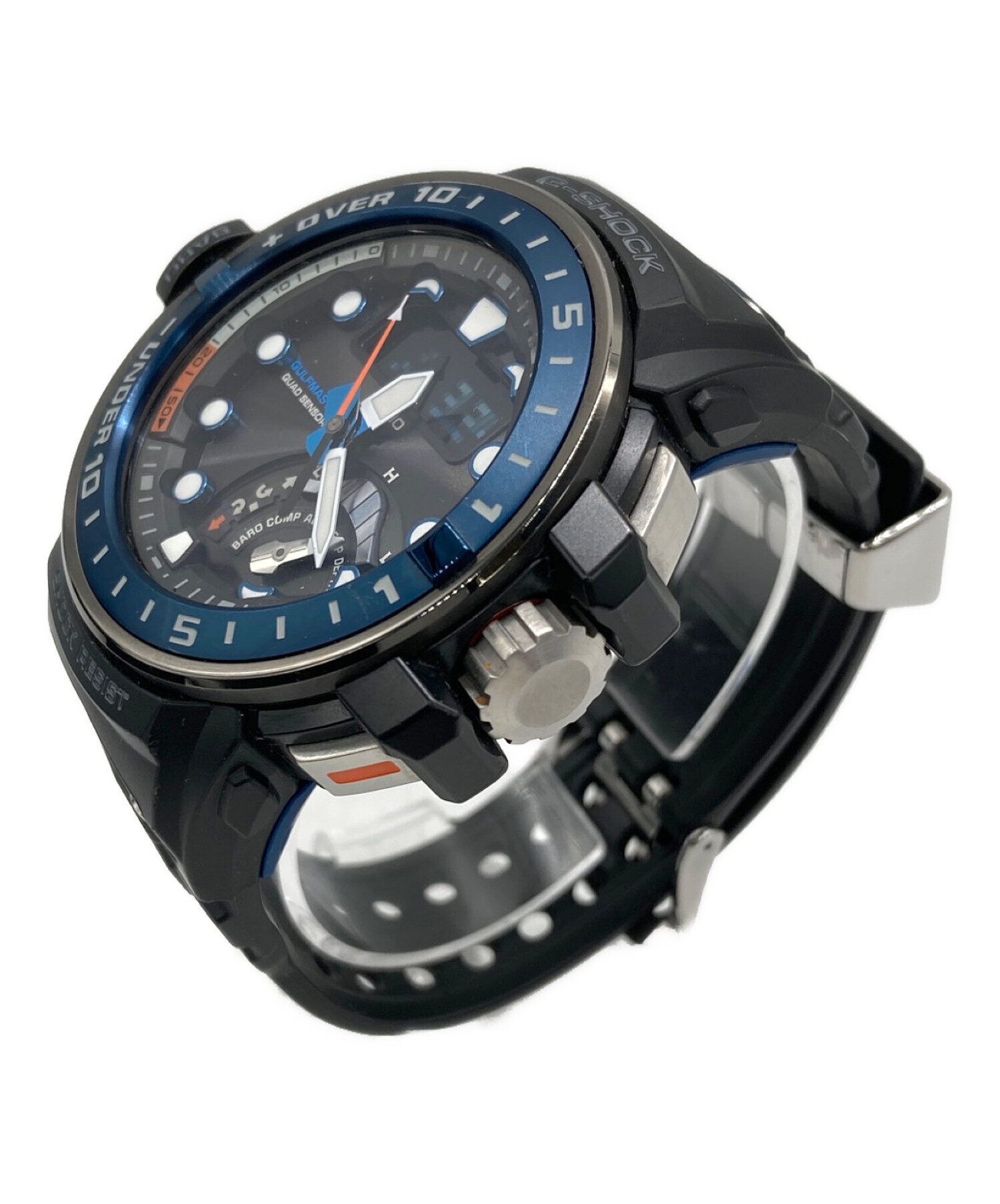 中古・古着通販】CASIO (カシオ) ガルフマスター ブラック×ブルー 
